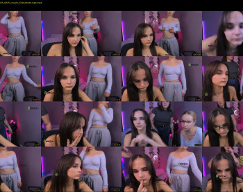 awesomemonica — 35 minute Chaturbate couple cam show recording, 720p, Oct 4, 2025