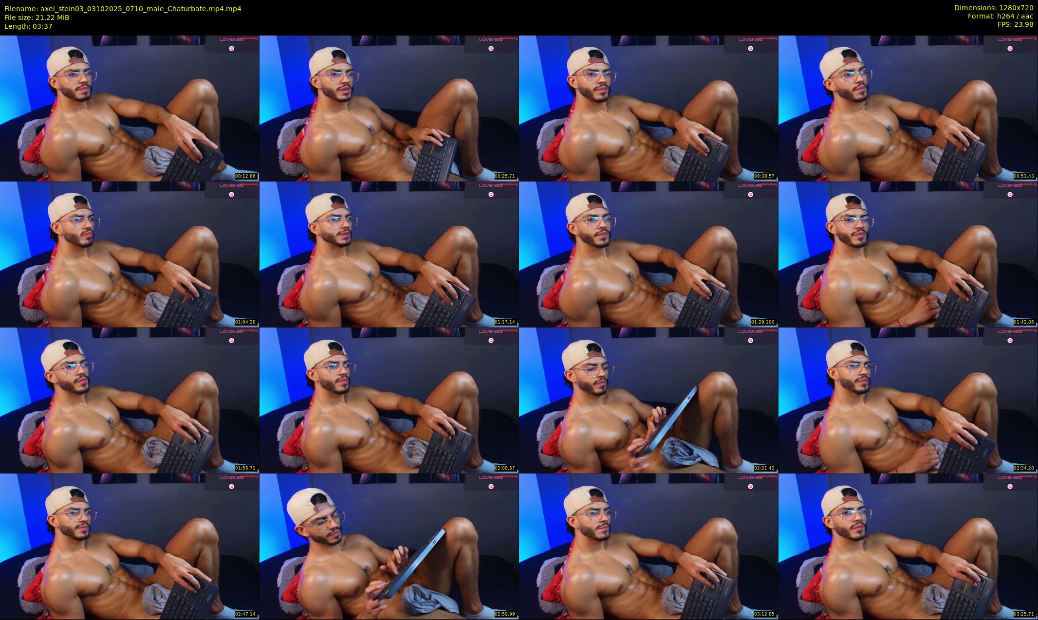 axel_stein03 — 4 minute Chaturbate male cam show recording, 720p, Oct 3, 2025