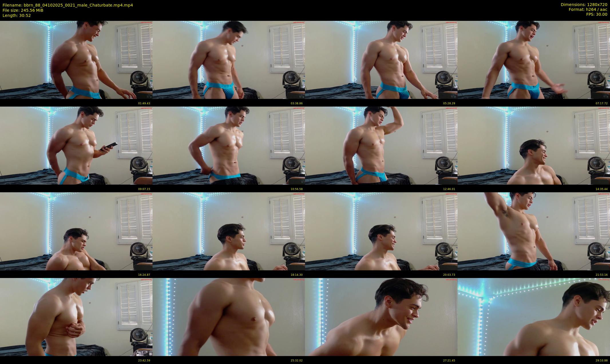 bbrn_88 — 31 minute Chaturbate male cam show recording, 720p, Oct 4, 2025