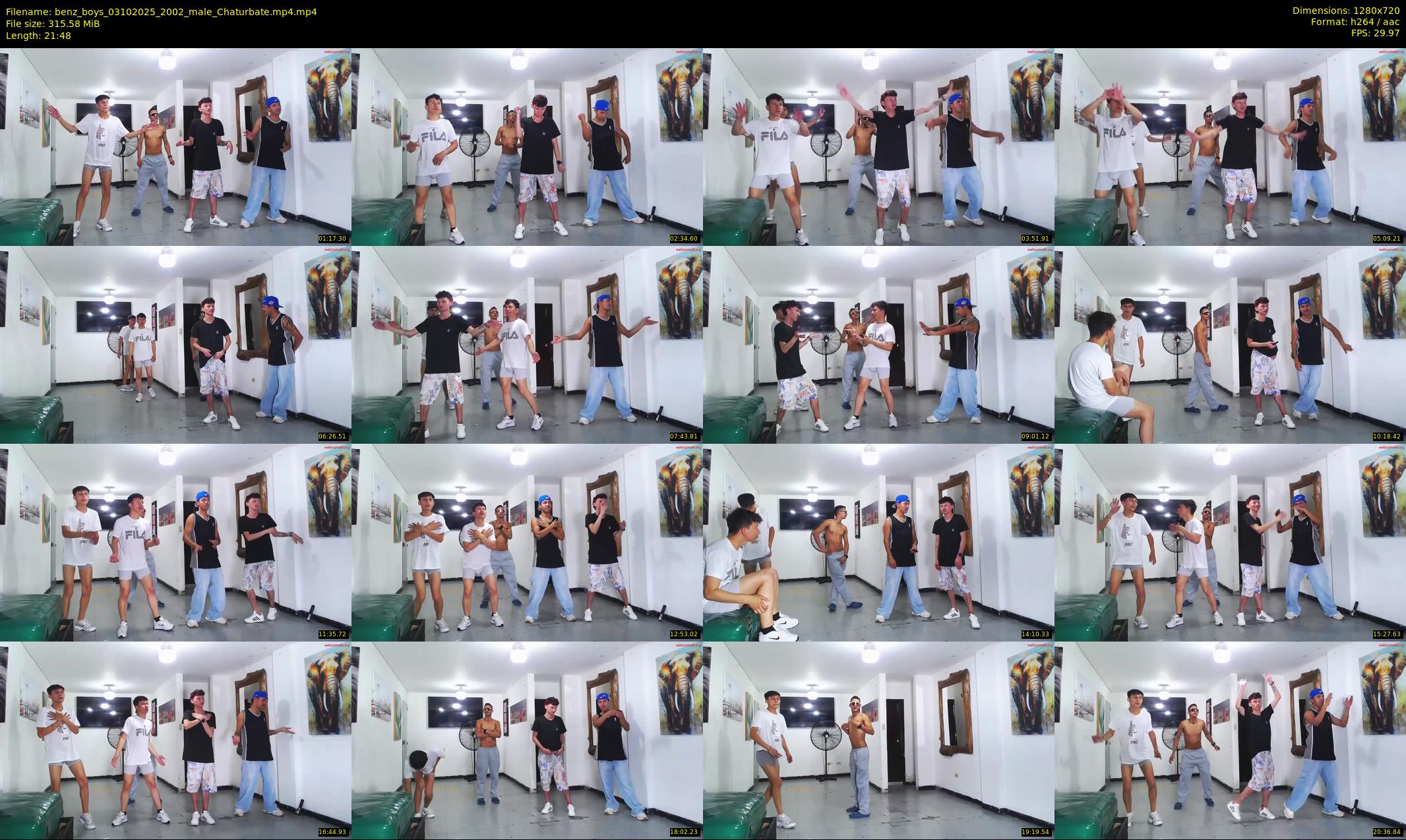 benz_boys — 22 minute Chaturbate male cam show recording, 720p, Oct 3, 2025