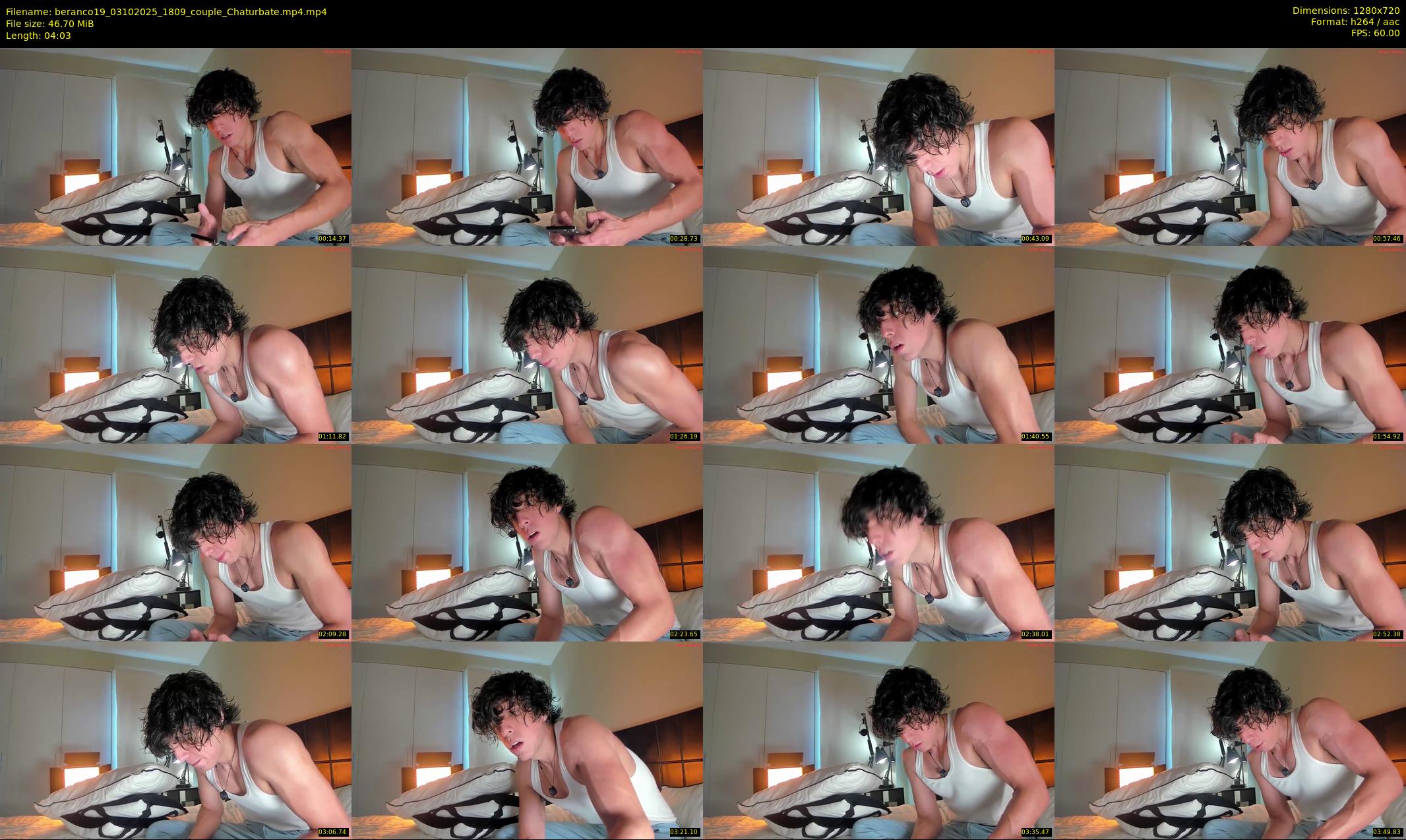 beranco19 — 5 minute Chaturbate male cam show recording, 720p, Oct 3, 2025
