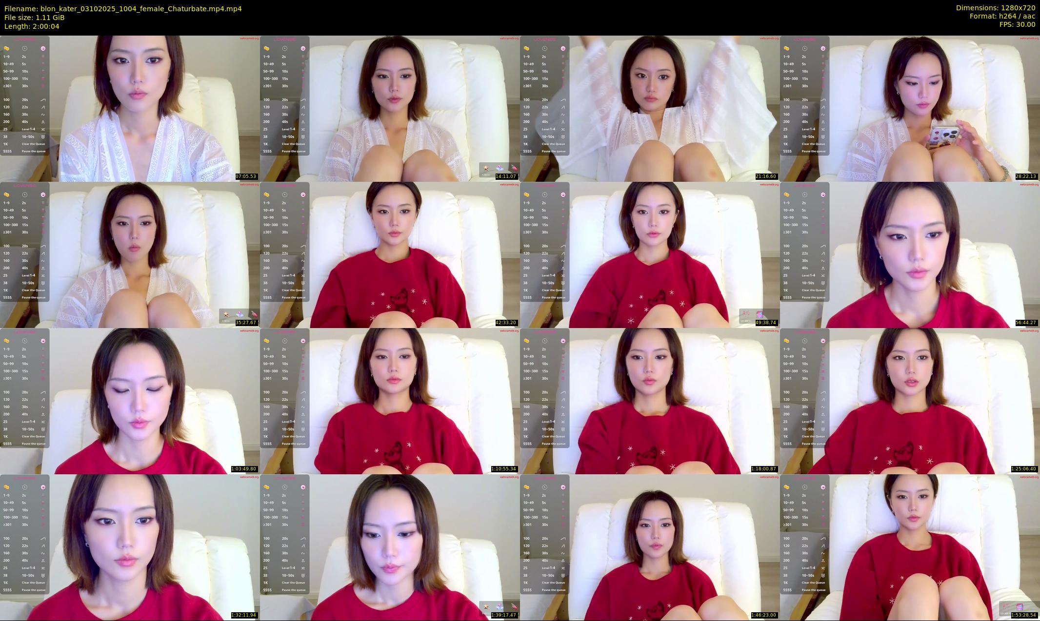blon_kater — 121 minute Chaturbate female cam show recording, 720p, Oct 3, 2025