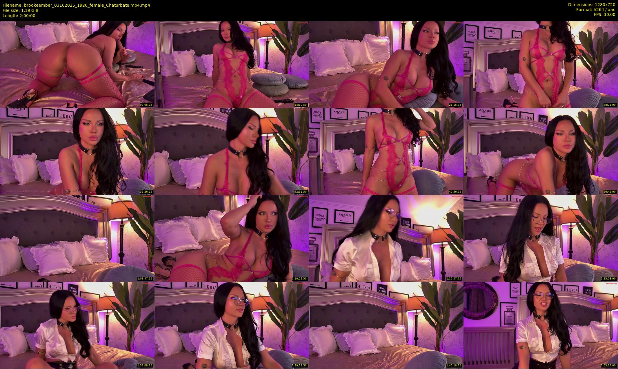 brookeember — 120 minute Chaturbate female cam show recording, 720p, Oct 3, 2025