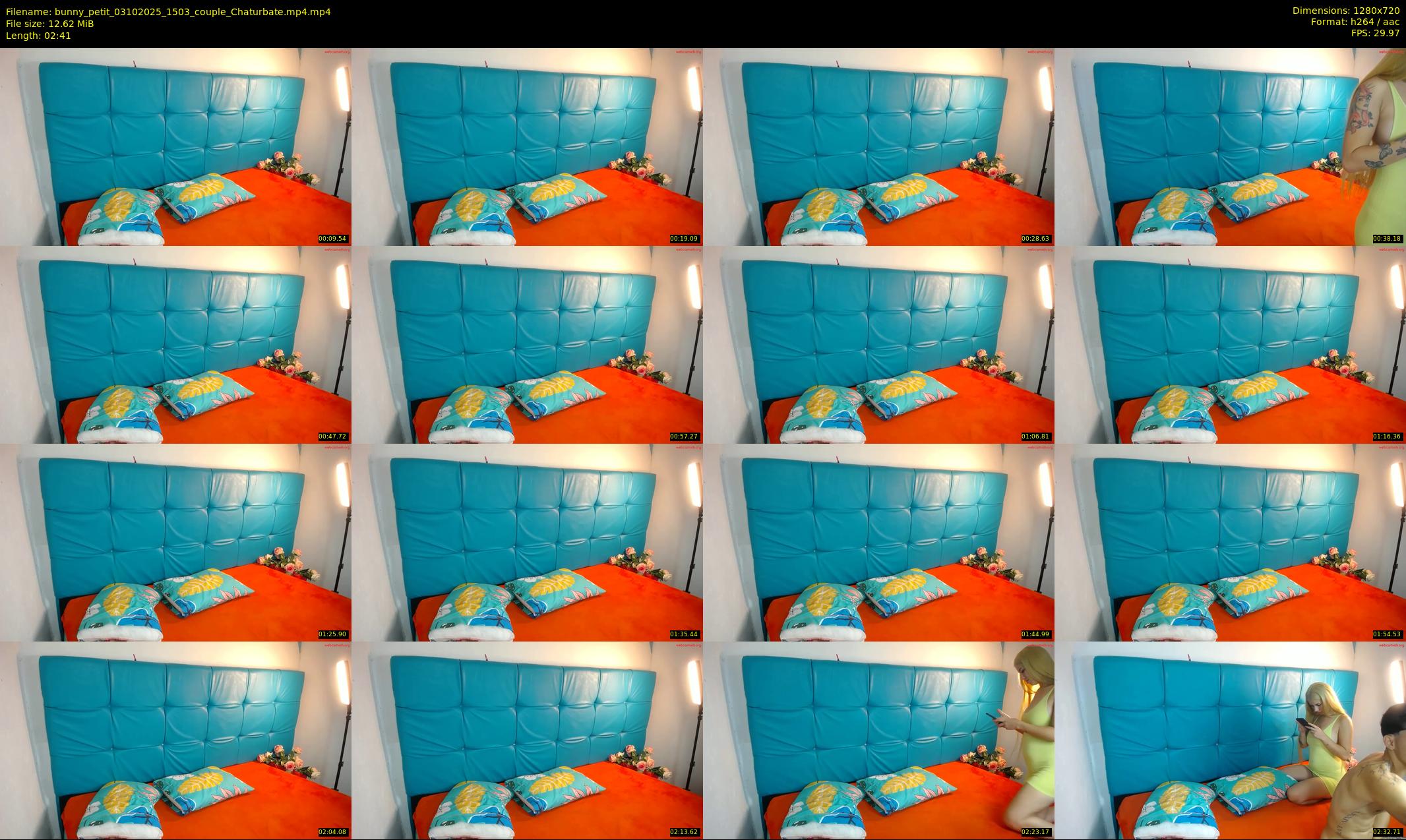 bunny_petit — 3 minute Chaturbate couple cam show recording, 720p, Oct 3, 2025