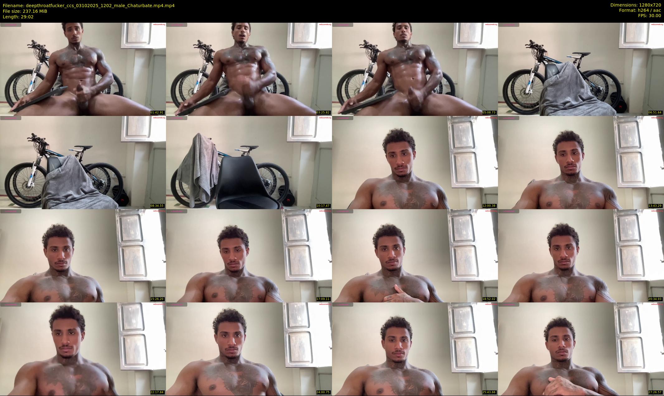 deepthroatfucker_ccs — 30 minute Chaturbate male cam show recording, 720p, Oct 3, 2025