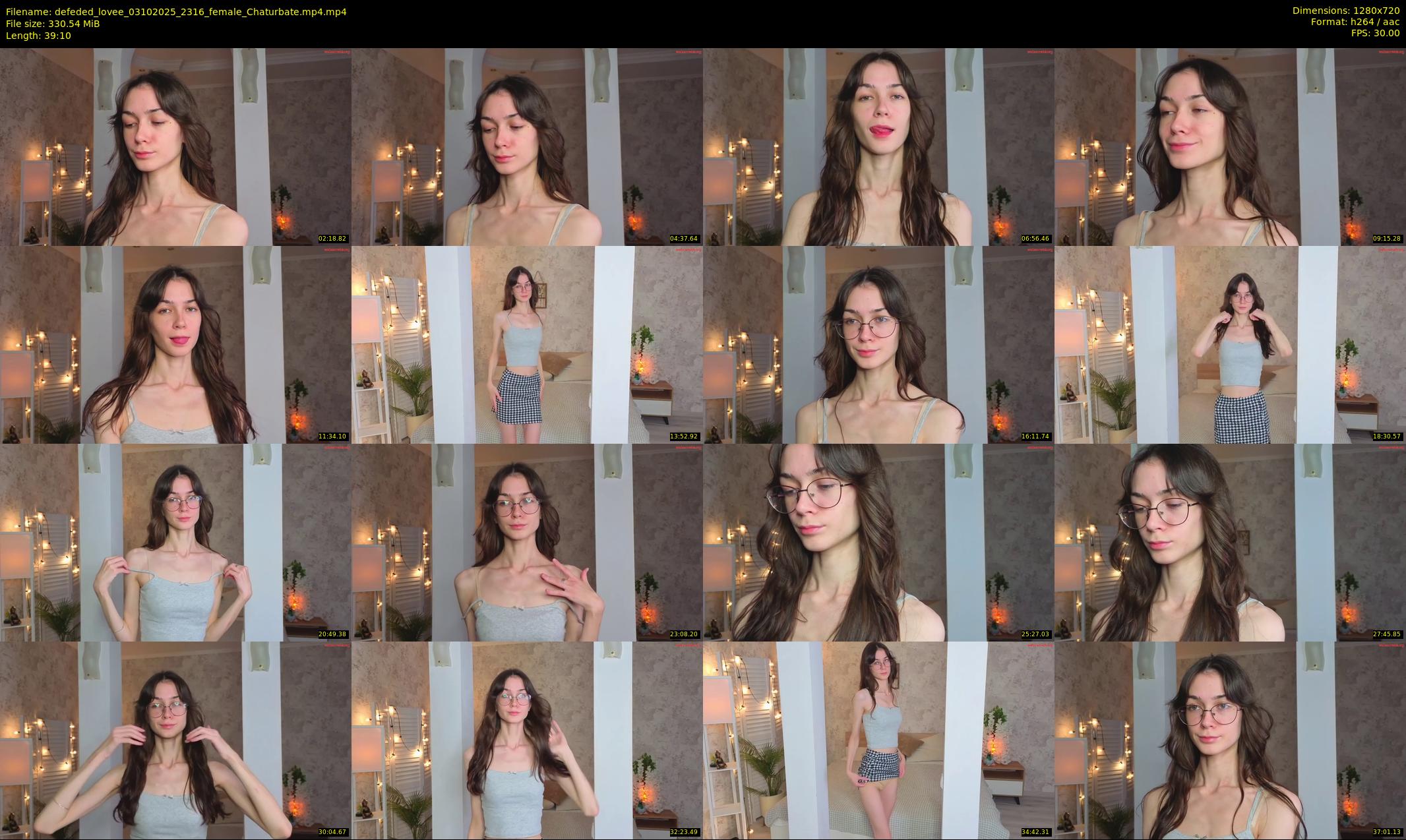 defeded_lovee — 40 minute Chaturbate female cam show recording, 720p, Oct 3, 2025