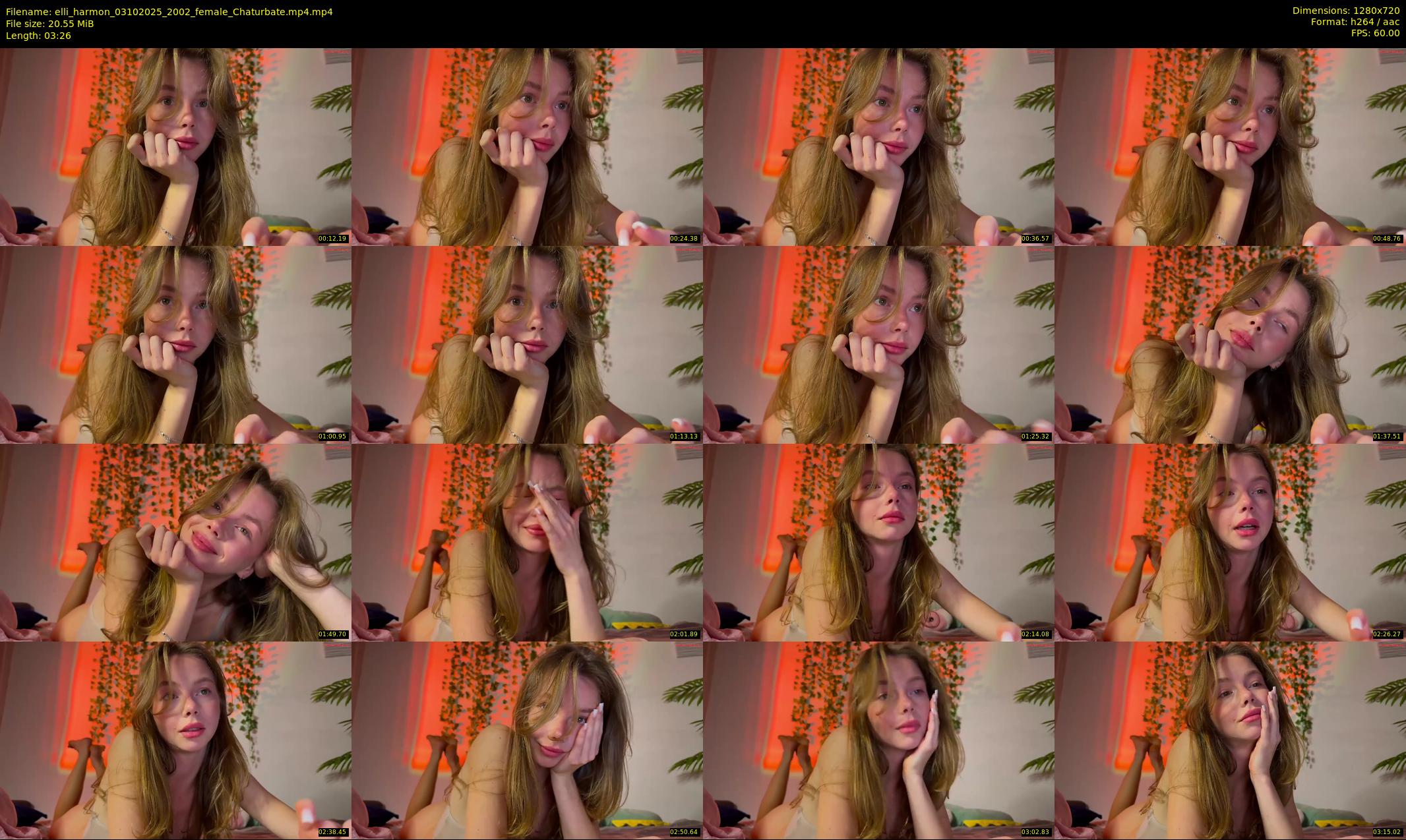 elli_harmon — 4 minute Chaturbate female cam show recording, 720p, Oct 3, 2025