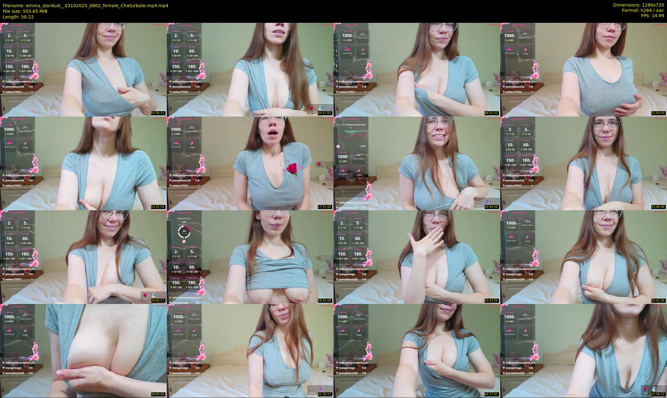 emma_stardust_ — 51 minute Chaturbate female cam show recording, 720p, Oct 3, 2025
