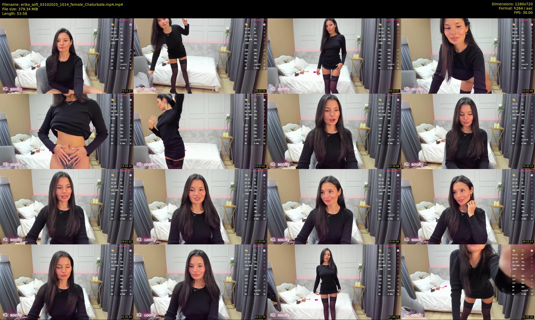 erika_soft — 54 minute Chaturbate female cam show recording, 720p, Oct 3, 2025