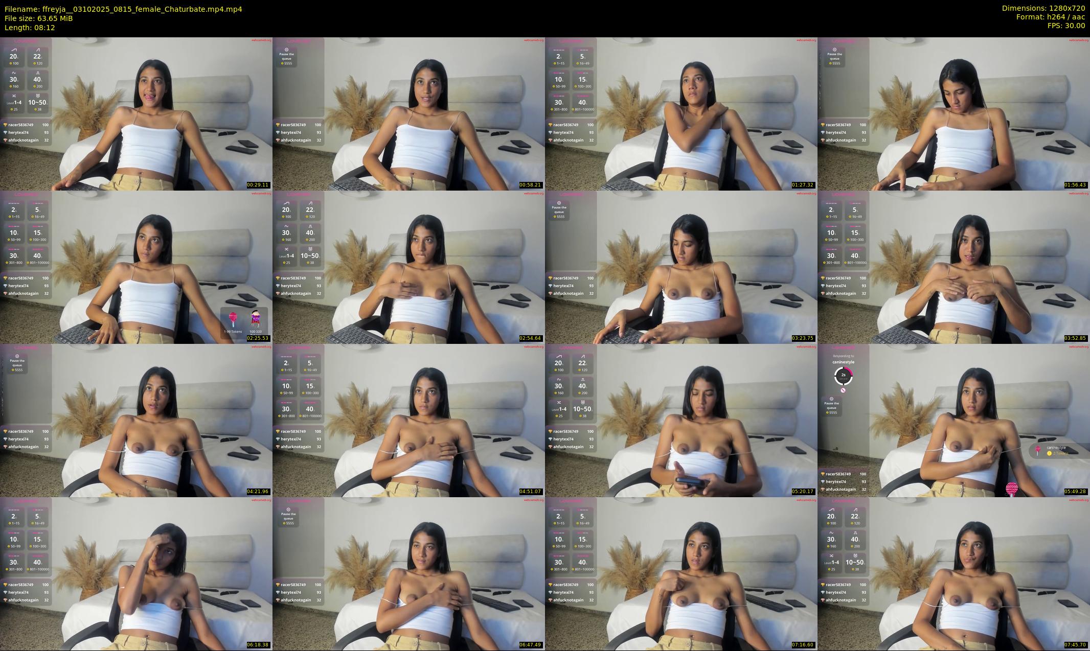 ffreyja_ — 9 minute Chaturbate female cam show recording, 720p, Oct 3, 2025