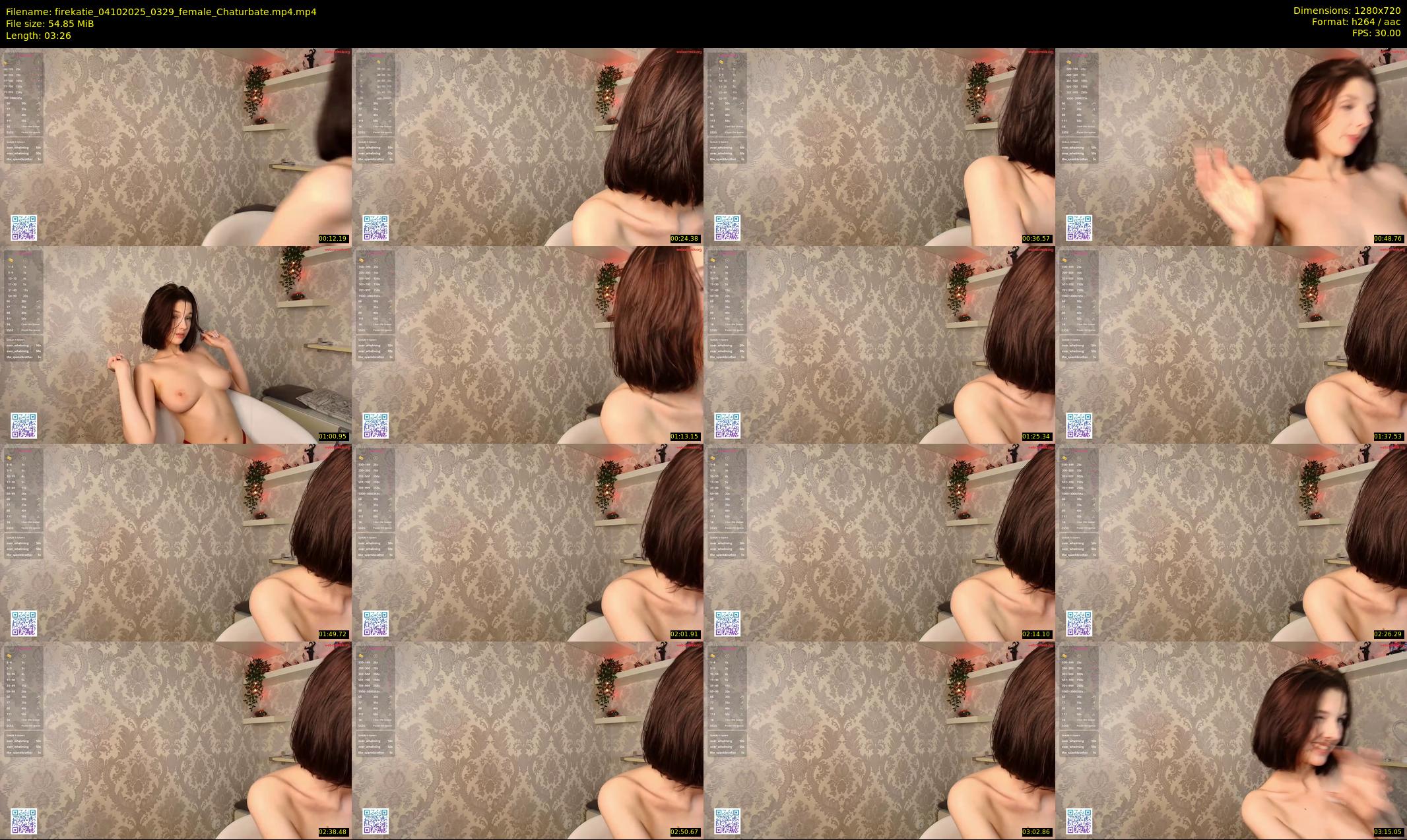 firekatie — 4 minute Chaturbate female cam show recording, 720p, Oct 4, 2025