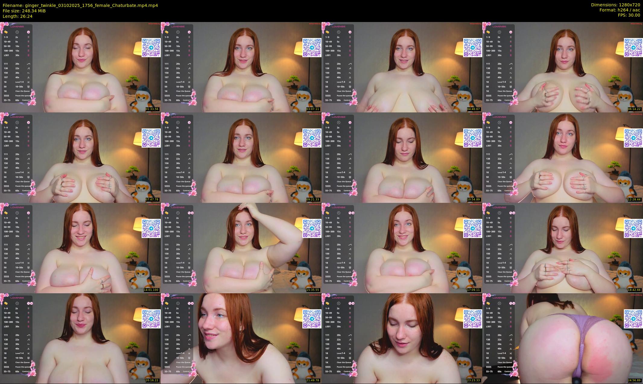 ginger_twinkle — 27 minute Chaturbate female cam show recording, 720p, Oct 3, 2025