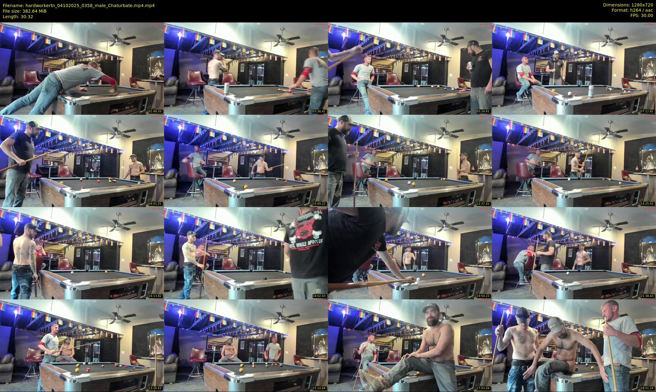hardworkertn — 31 minute Chaturbate male cam show recording, 720p, Oct 4, 2025