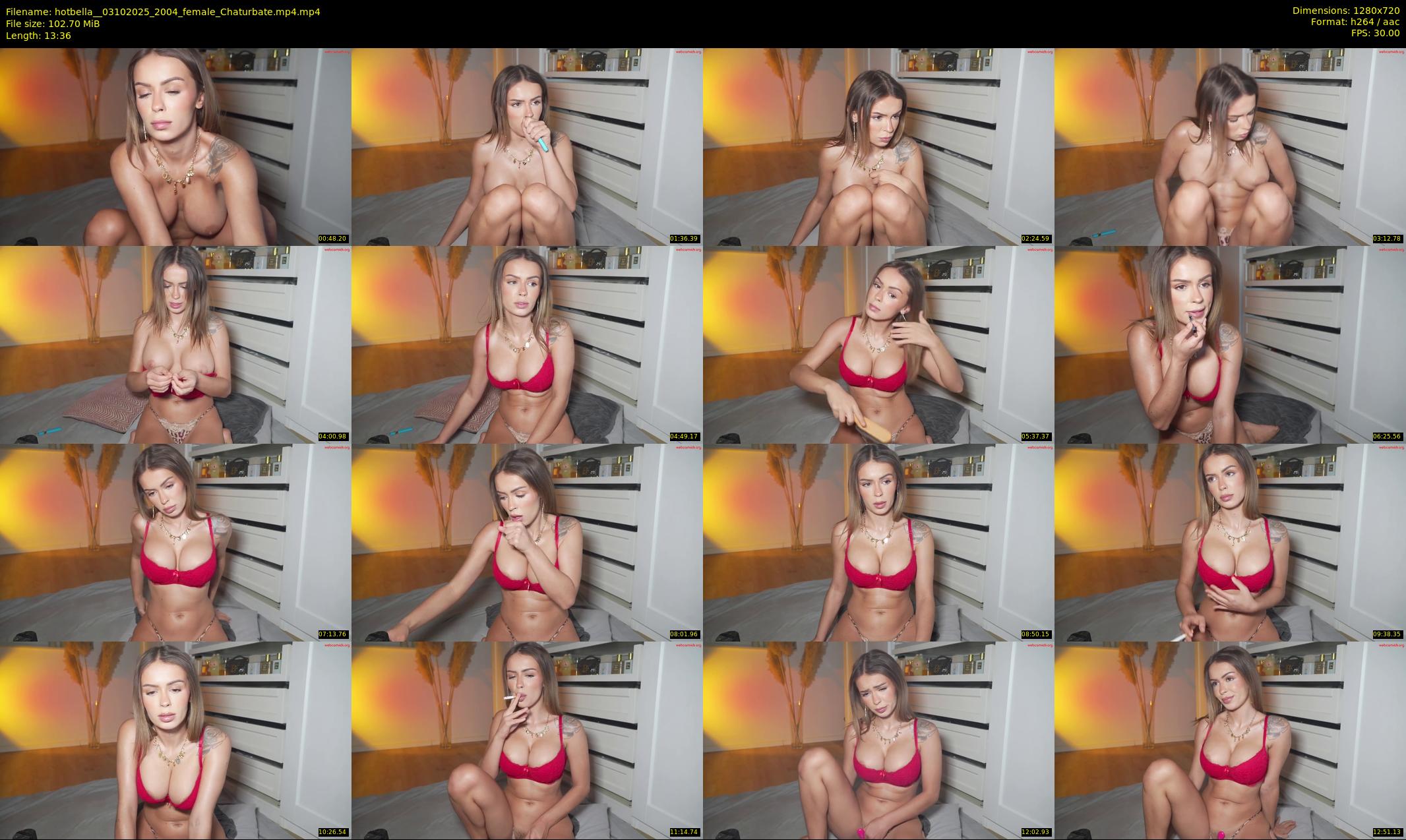 hotbella_ — 14 minute Chaturbate female cam show recording, 720p, Oct 3, 2025