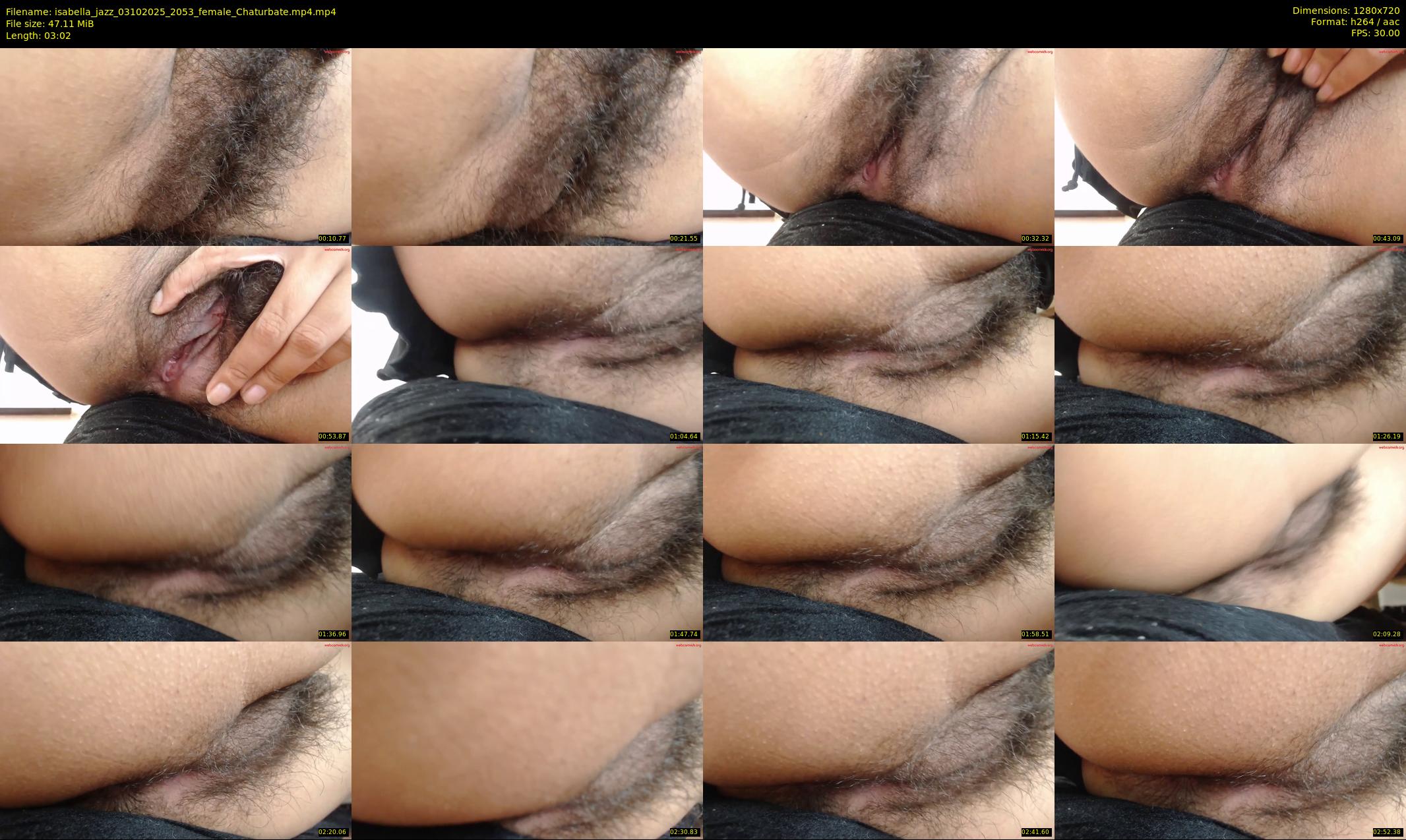 isabella_jazz — 4 minute Chaturbate female cam show recording, 720p, Oct 3, 2025