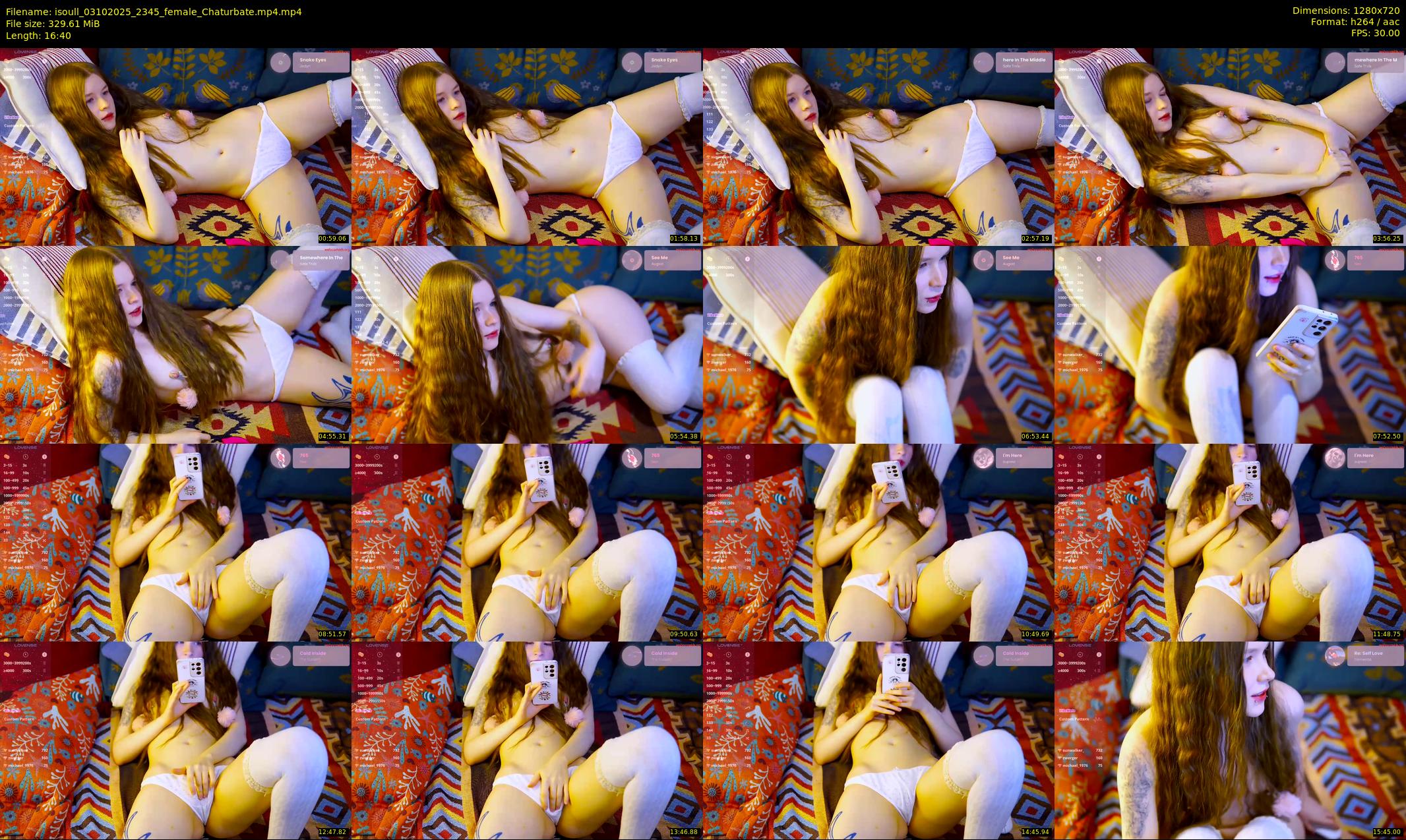 isoull — 17 minute Chaturbate female cam show recording, 720p, Oct 3, 2025