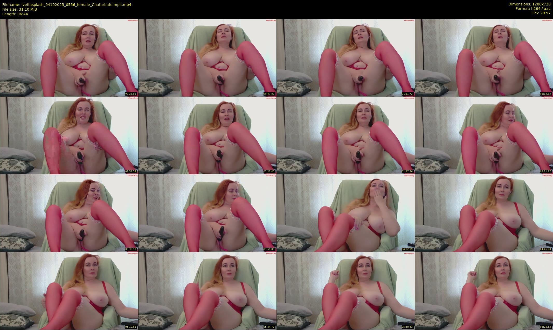 ivettasplash — 7 minute Chaturbate female cam show recording, 720p, Oct 4, 2025