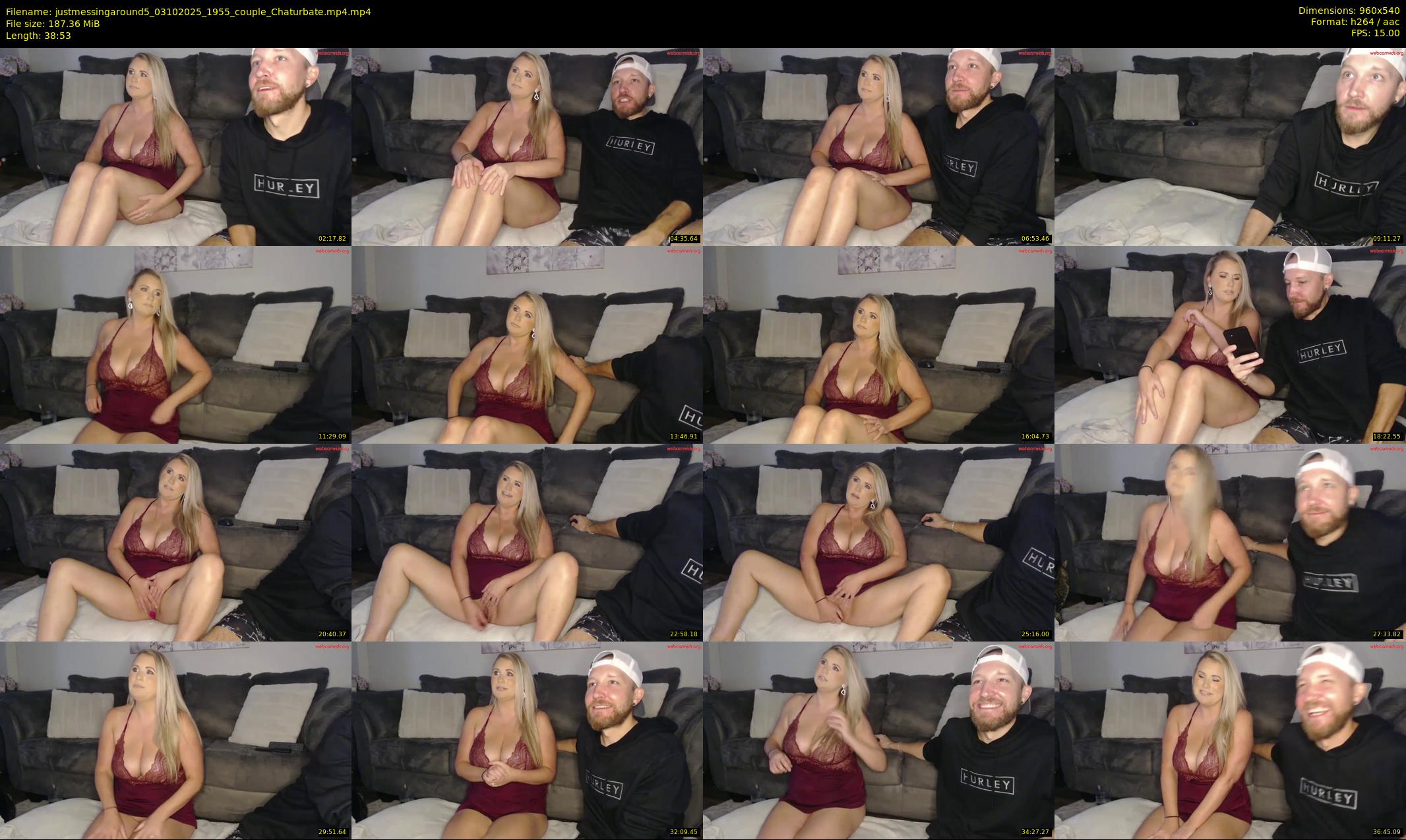 justmessingaround5 — 39 minute Chaturbate couple cam show recording, 480p, Oct 3, 2025
