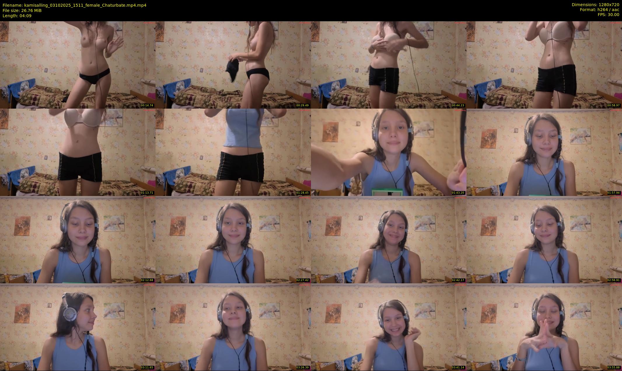 kamisalling — 5 minute Chaturbate female cam show recording, 720p, Oct 3, 2025