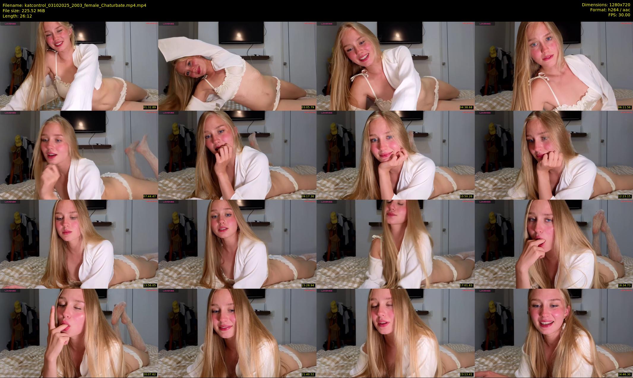 katcontrol — 27 minute Chaturbate female cam show recording, 720p, Oct 3, 2025