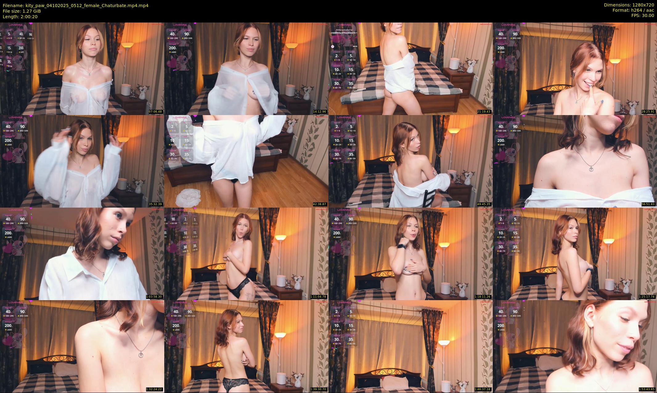kity_paw — 121 minute Chaturbate female cam show recording, 720p, Oct 4, 2025