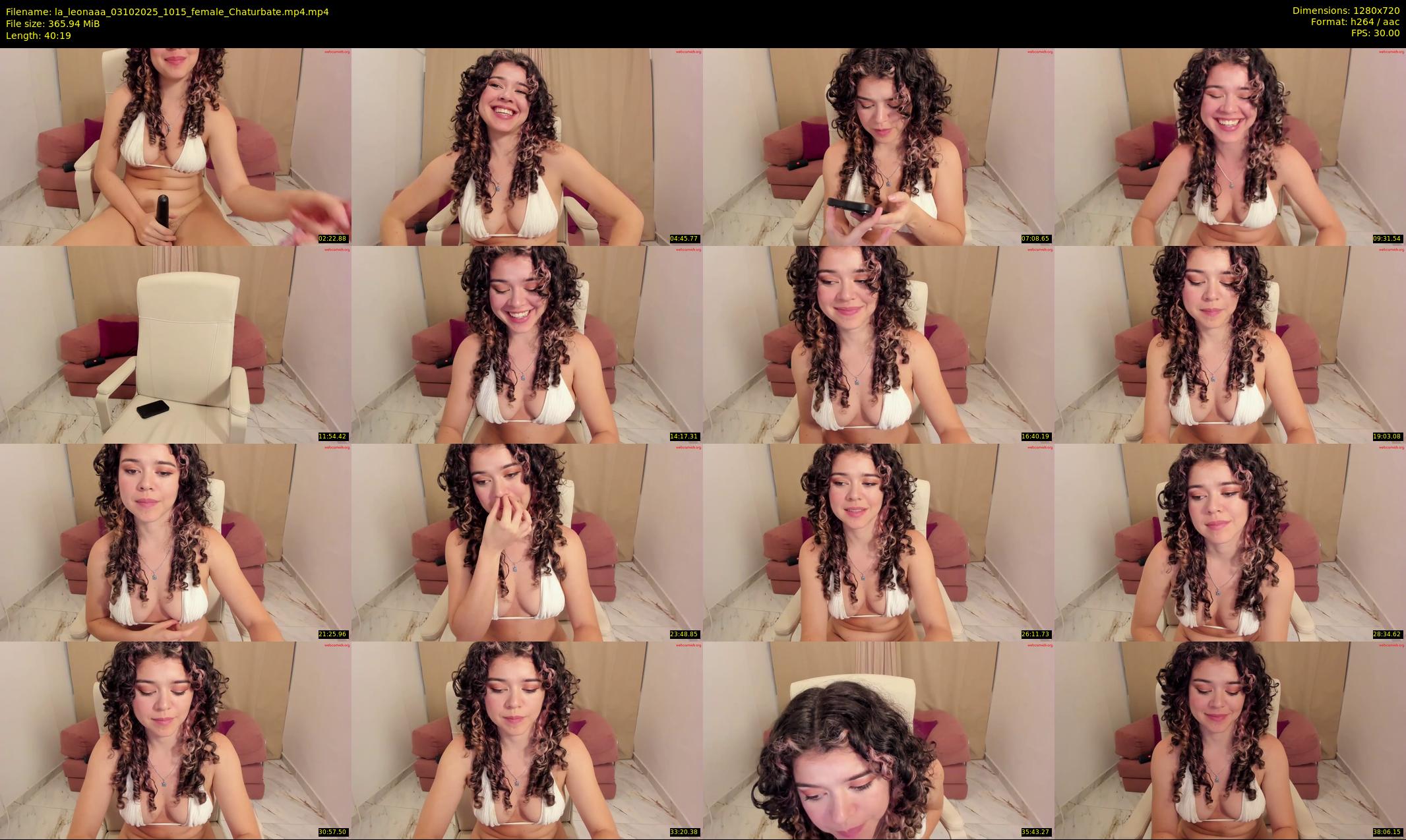 la_leonaaa — 41 minute Chaturbate female cam show recording, 720p, Oct 3, 2025