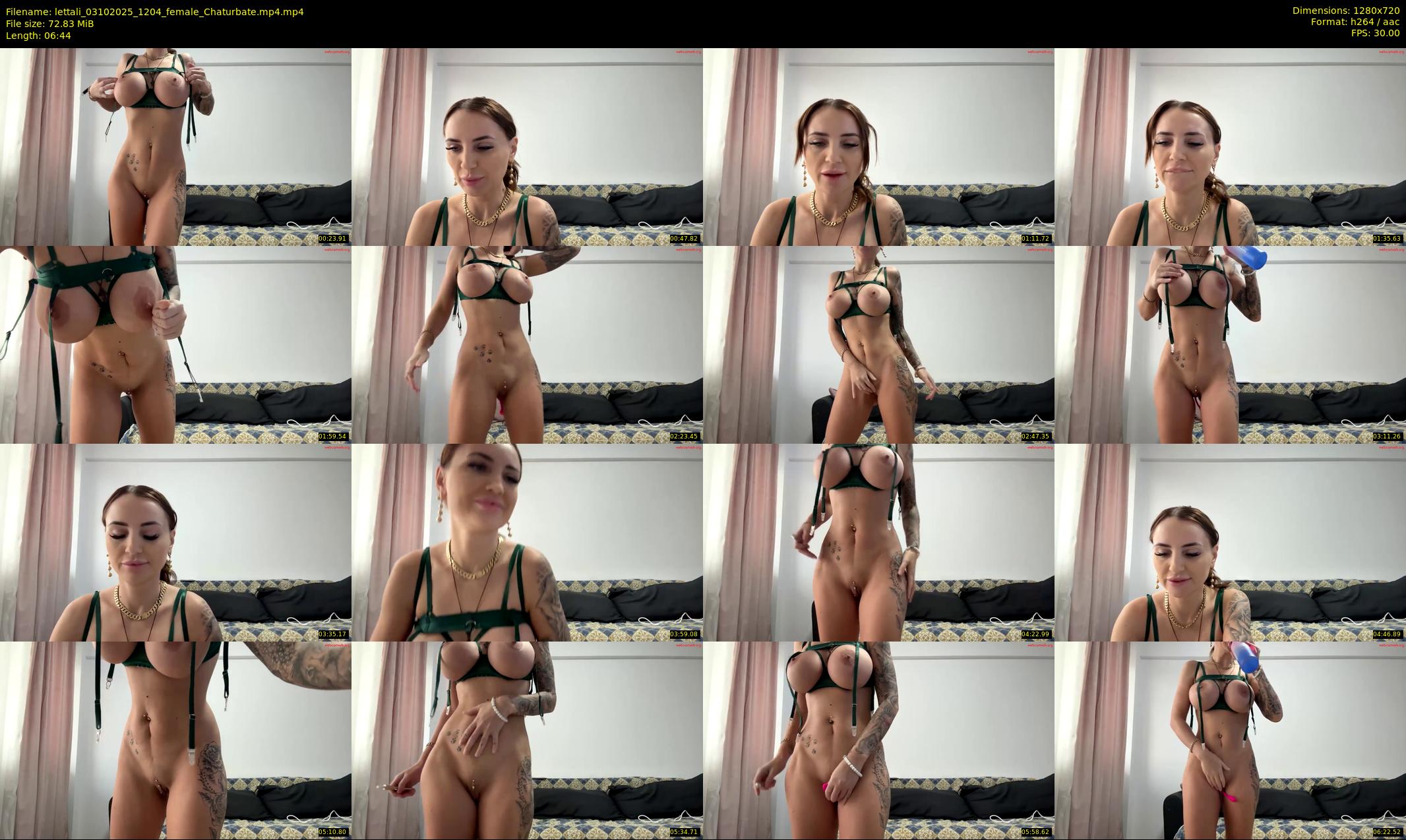 lettali — 7 minute Chaturbate female cam show recording, 720p, Oct 3, 2025