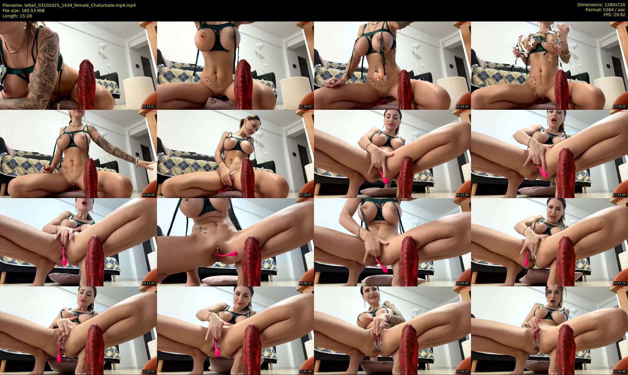 lettali — 16 minute Chaturbate female cam show recording, 720p, Oct 3, 2025