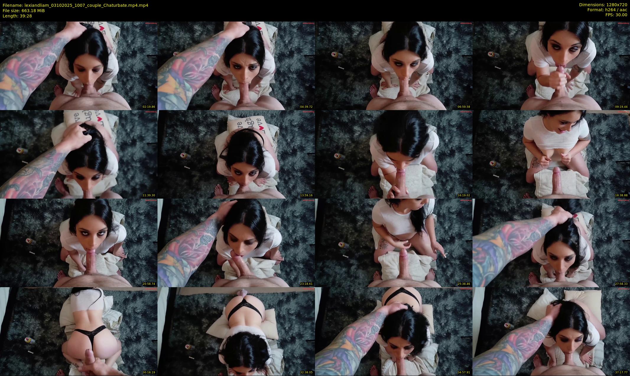 lexiandliam — 40 minute Chaturbate couple cam show recording, 720p, Oct 3, 2025