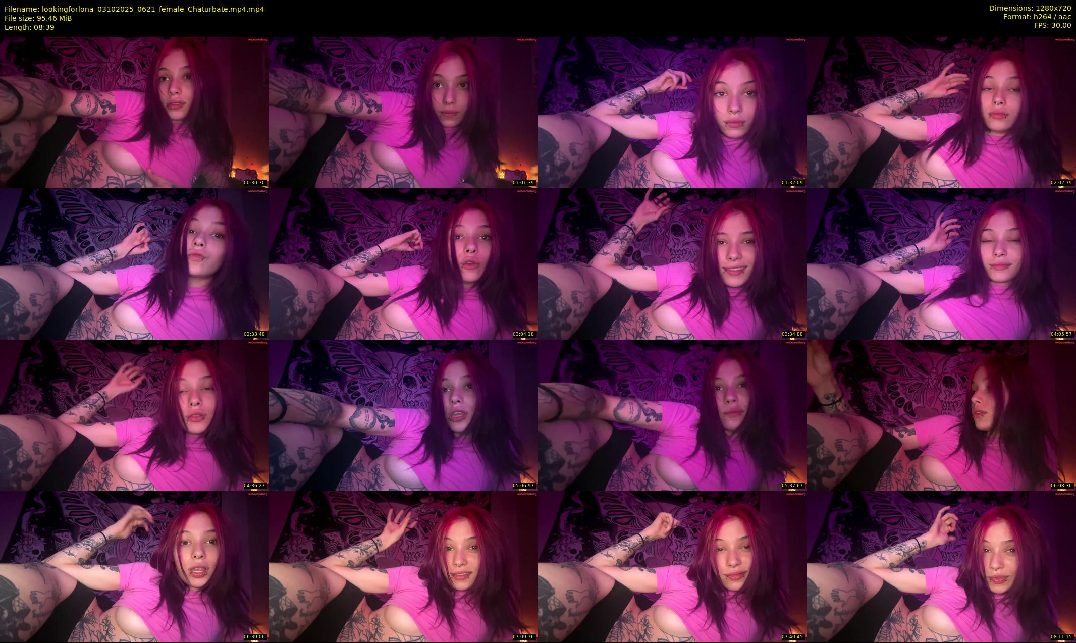 lookingforlona — 9 minute Chaturbate female cam show recording, 720p, Oct 3, 2025
