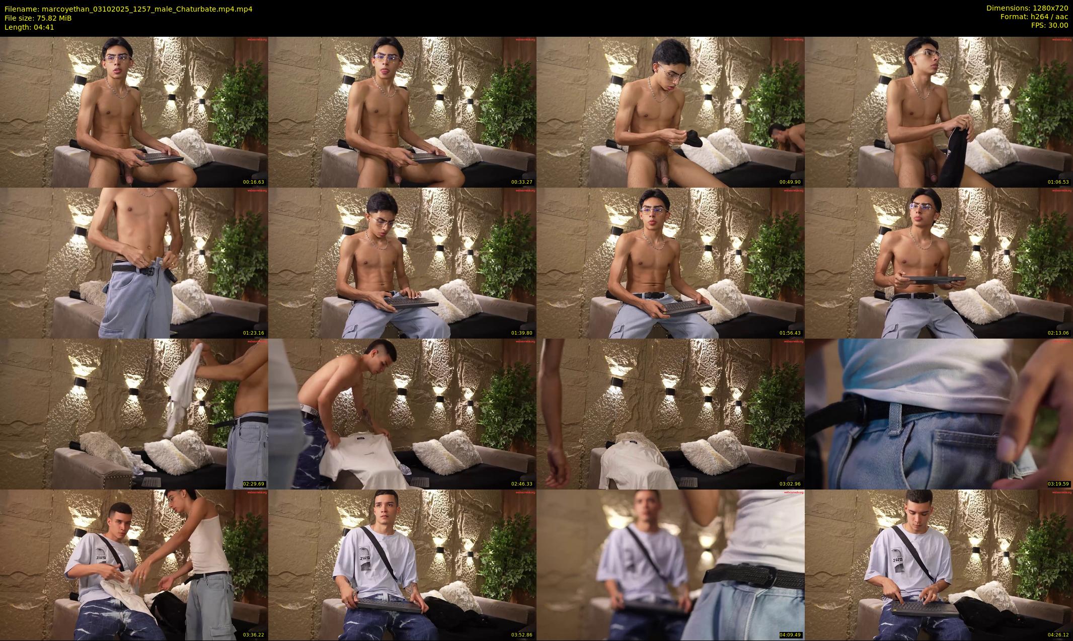 marcoyethan — 5 minute Chaturbate male cam show recording, 720p, Oct 3, 2025