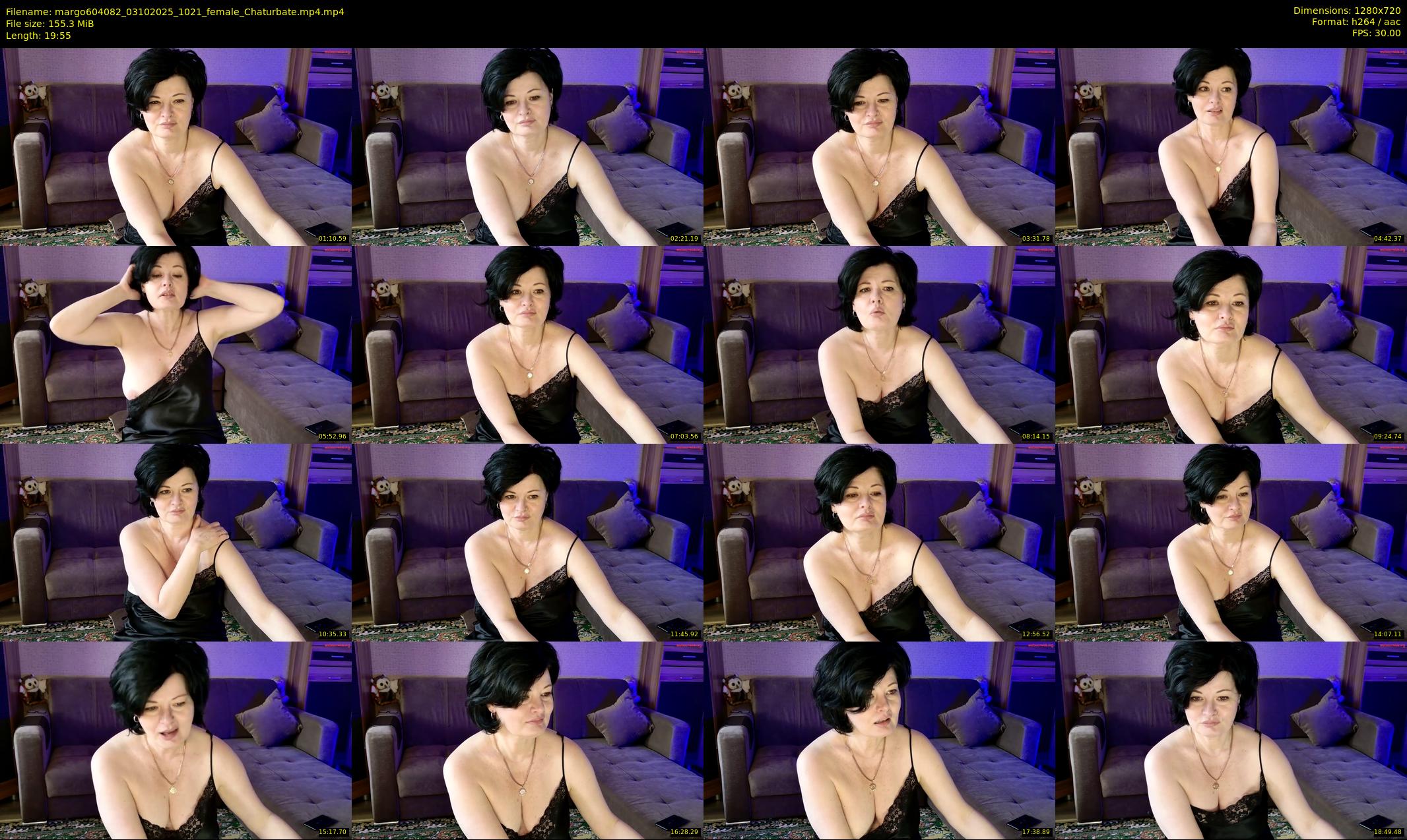margo604082 — 20 minute Chaturbate female cam show recording, 720p, Oct 3, 2025
