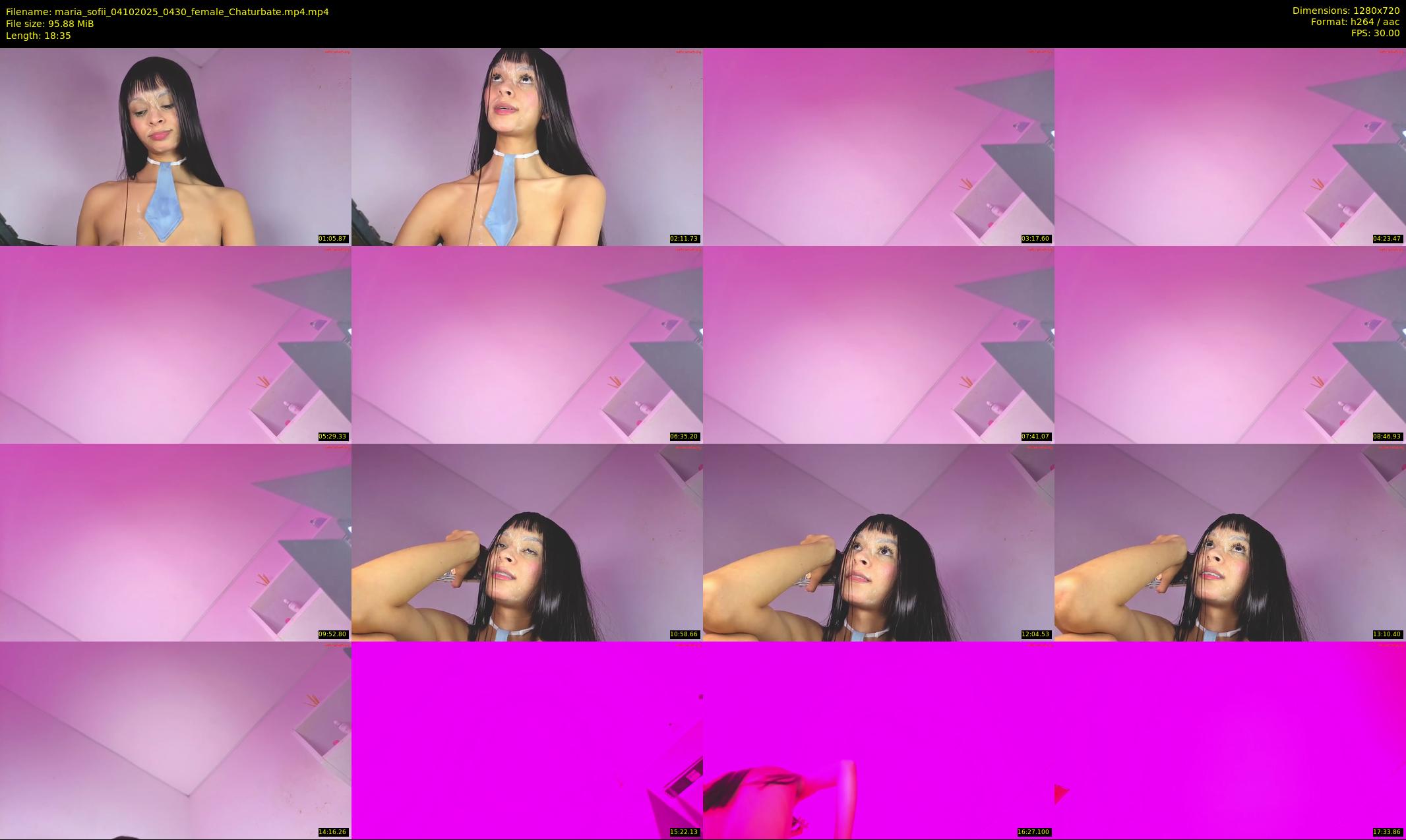 maria_sofii — 19 minute Chaturbate female cam show recording, 720p, Oct 4, 2025