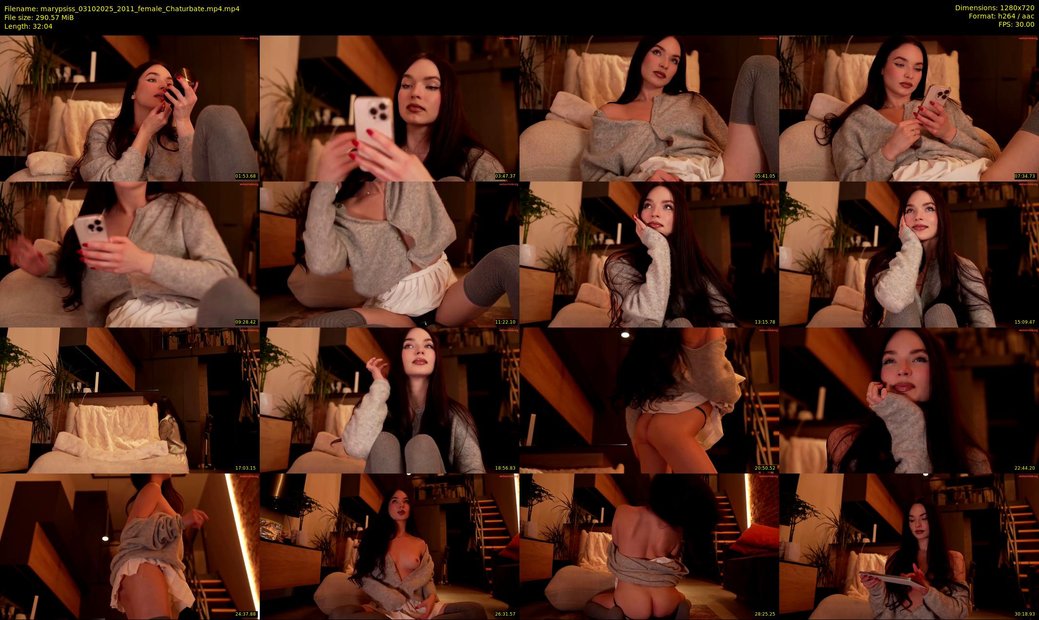 marypsiss — 33 minute Chaturbate female cam show recording, 720p, Oct 3, 2025