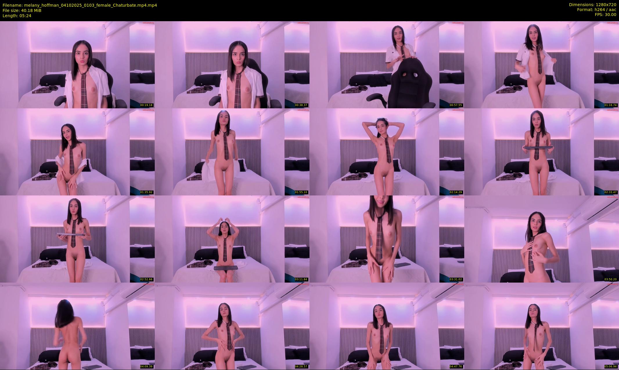 melany_hoffman — 6 minute Chaturbate female cam show recording, 720p, Oct 4, 2025