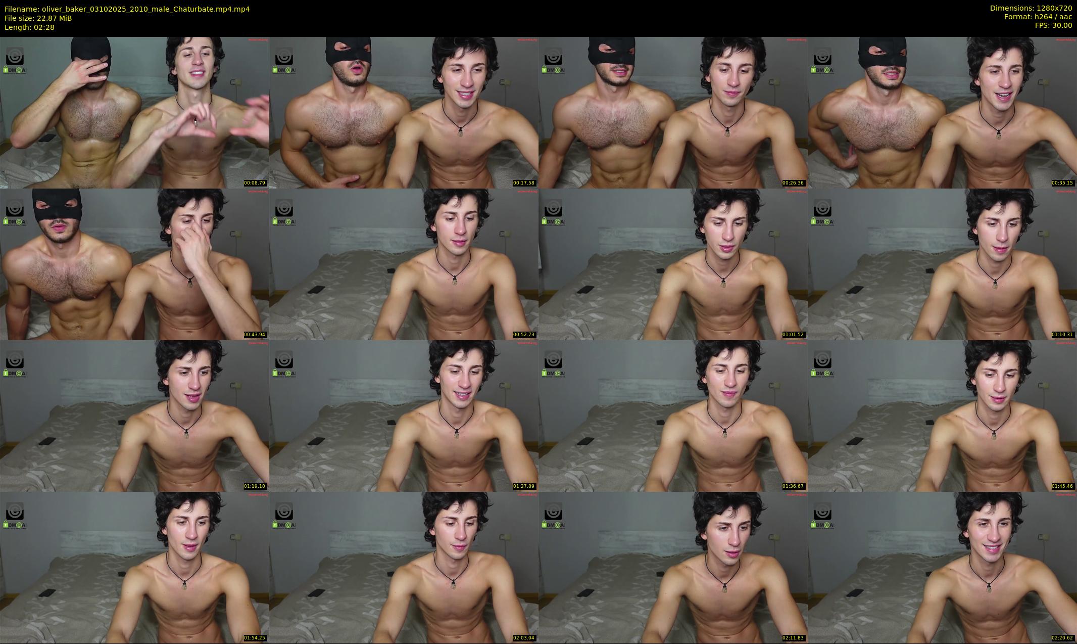 oliver_baker — 3 minute Chaturbate male cam show recording, 720p, Oct 3, 2025