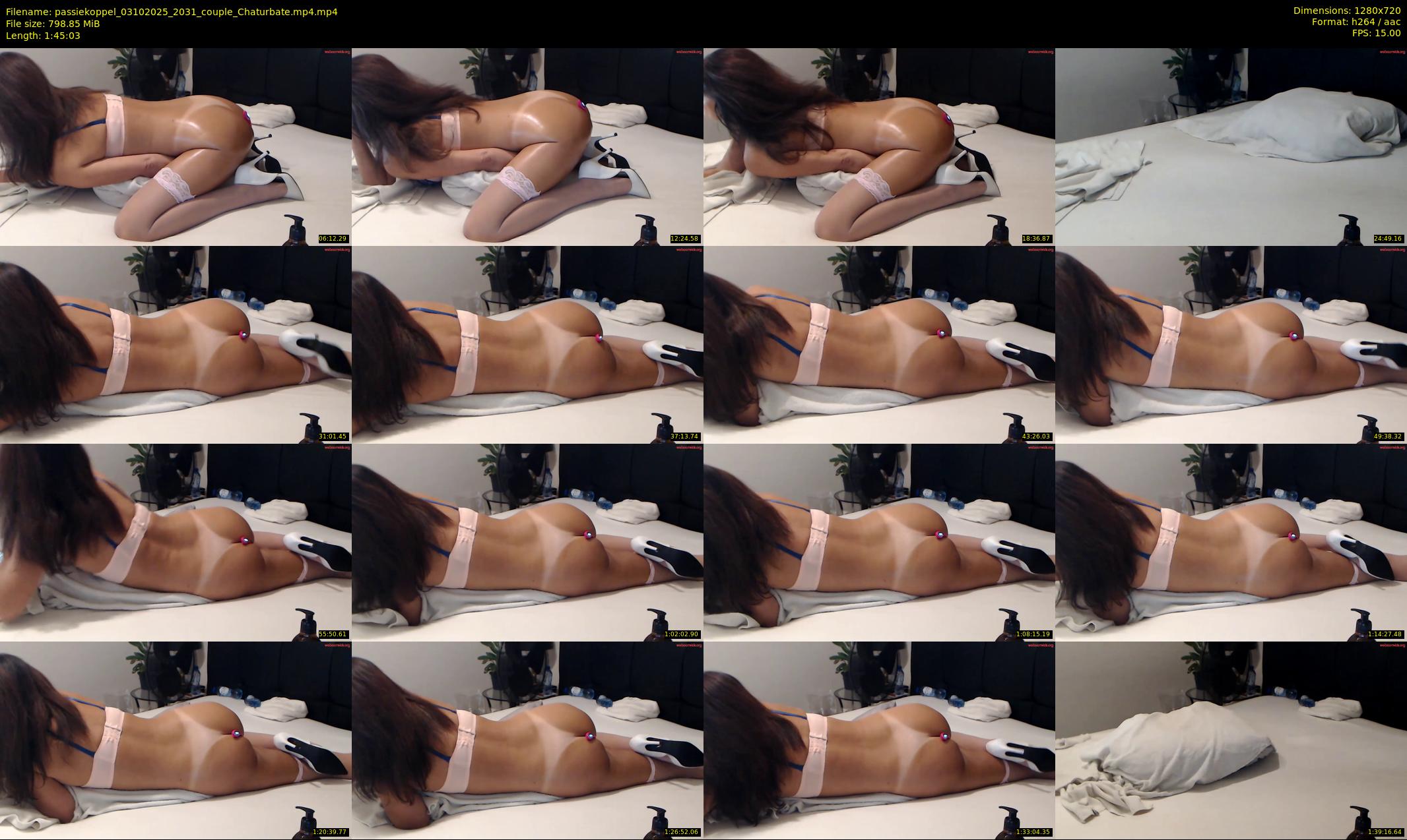 passiekoppel — 106 minute Chaturbate couple cam show recording, 720p, Oct 3, 2025