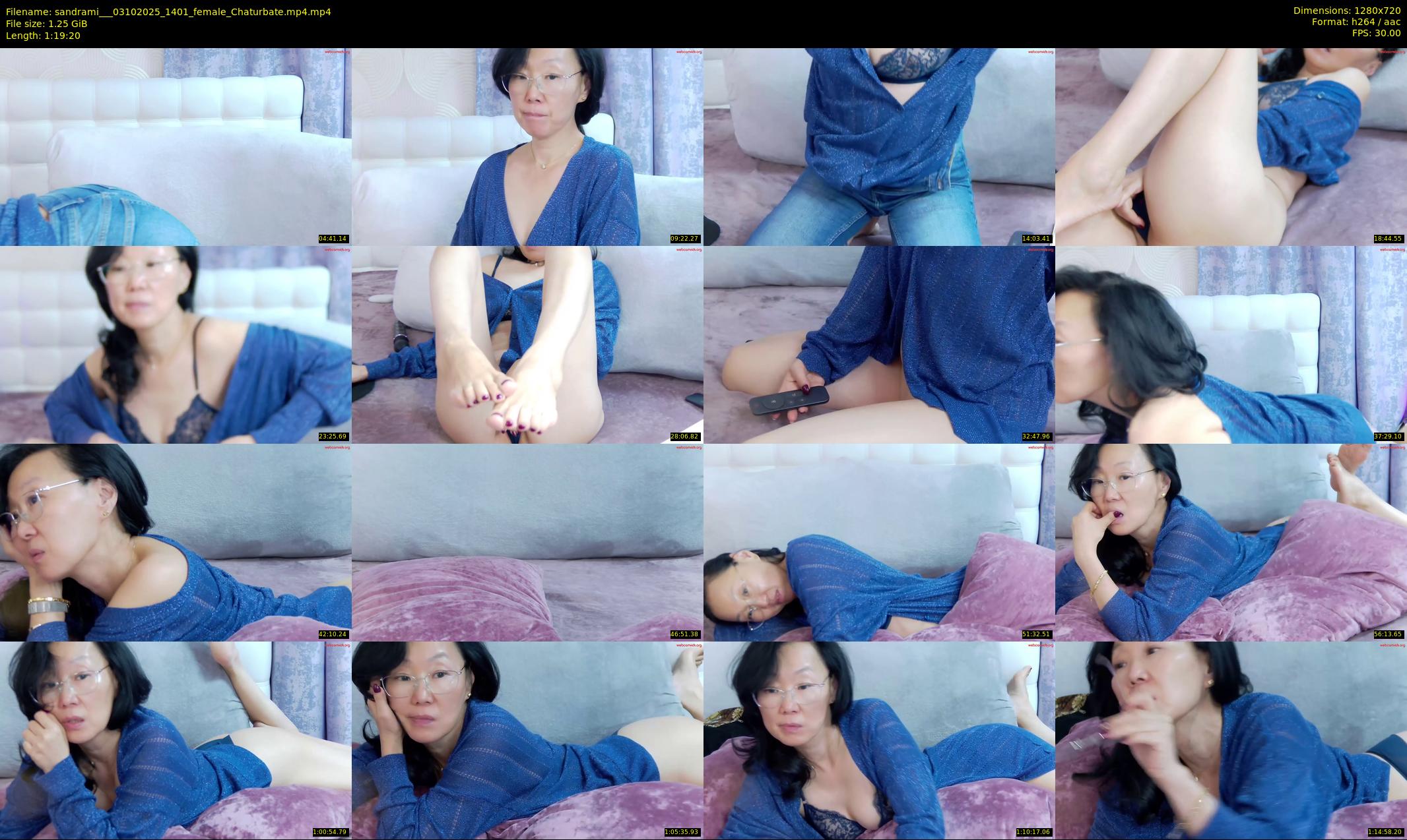 sandrami__ — 80 minute Chaturbate female cam show recording, 720p, Oct 3, 2025