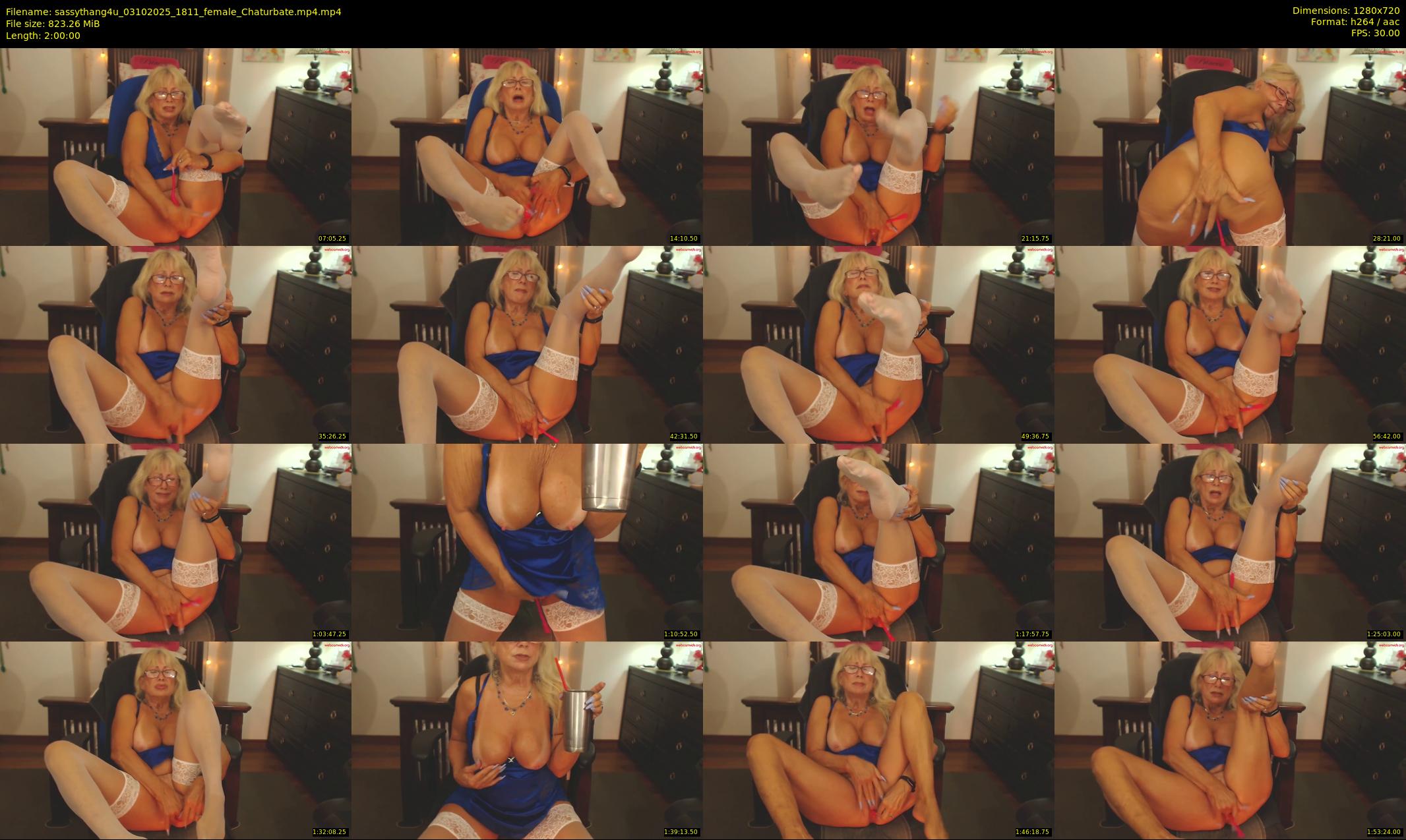 sassythang4u — 120 minute Chaturbate female cam show recording, 720p, Oct 3, 2025