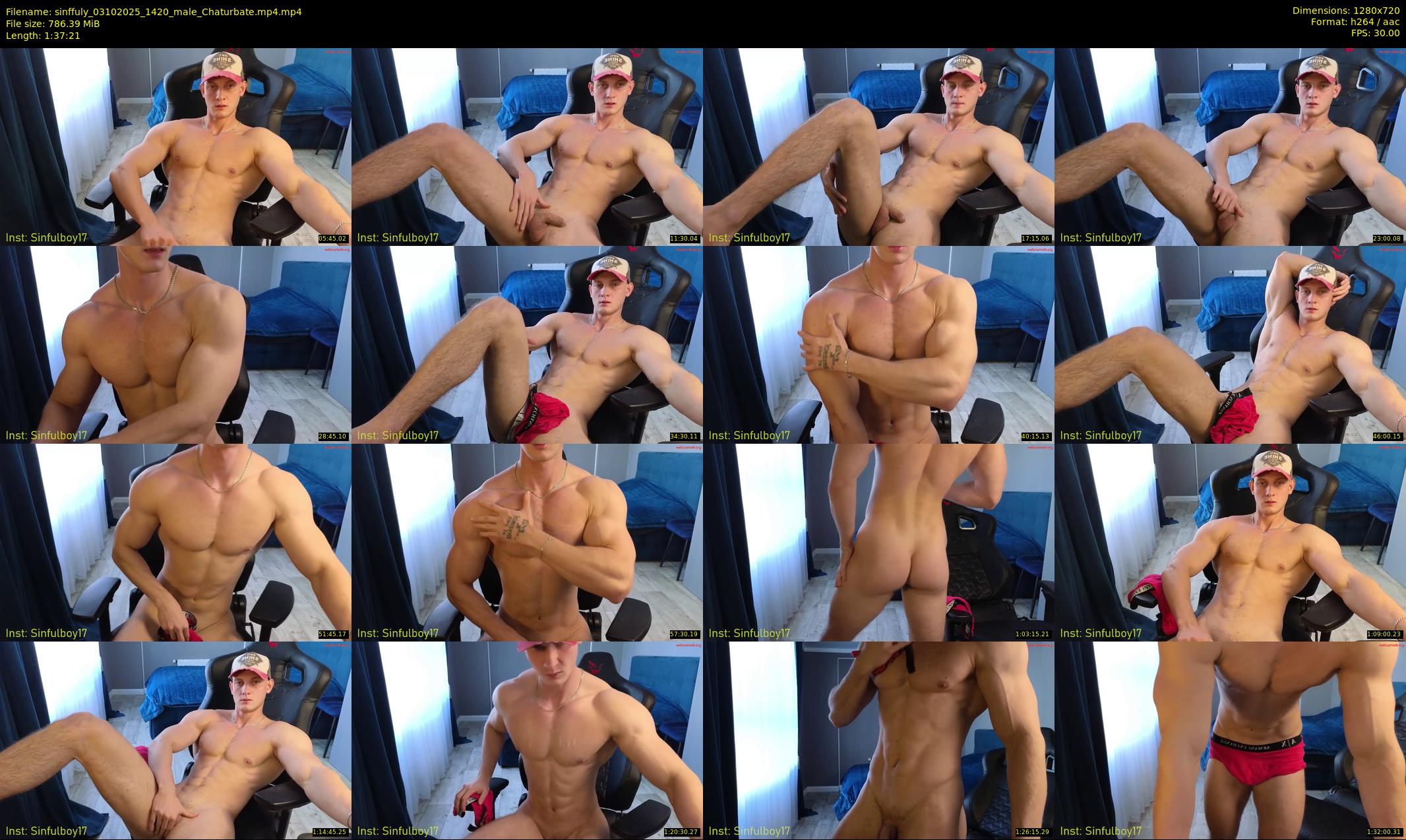 sinffuly — 98 minute Chaturbate male cam show recording, 720p, Oct 3, 2025