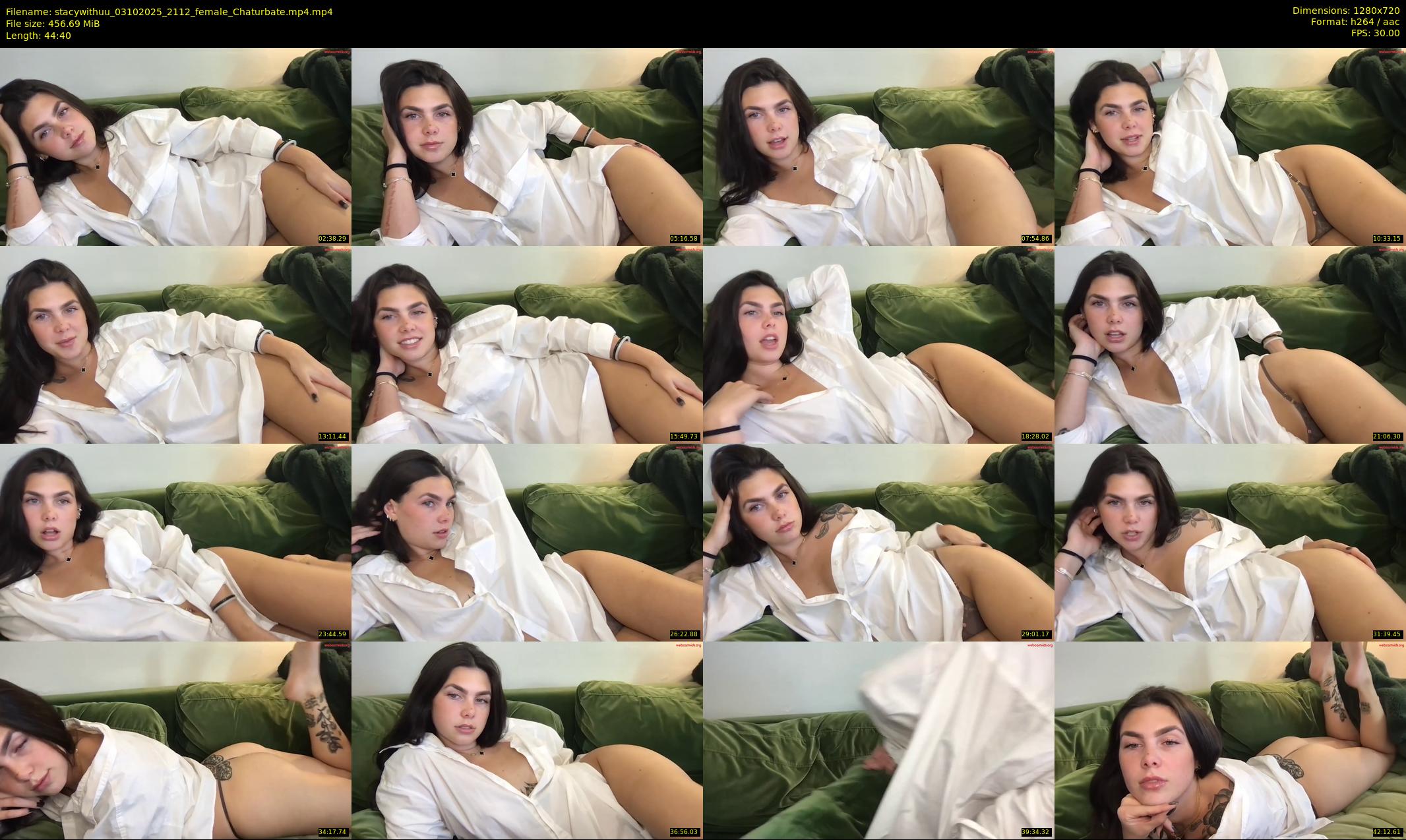 stacywithuu — 45 minute Chaturbate female cam show recording, 720p, Oct 3, 2025