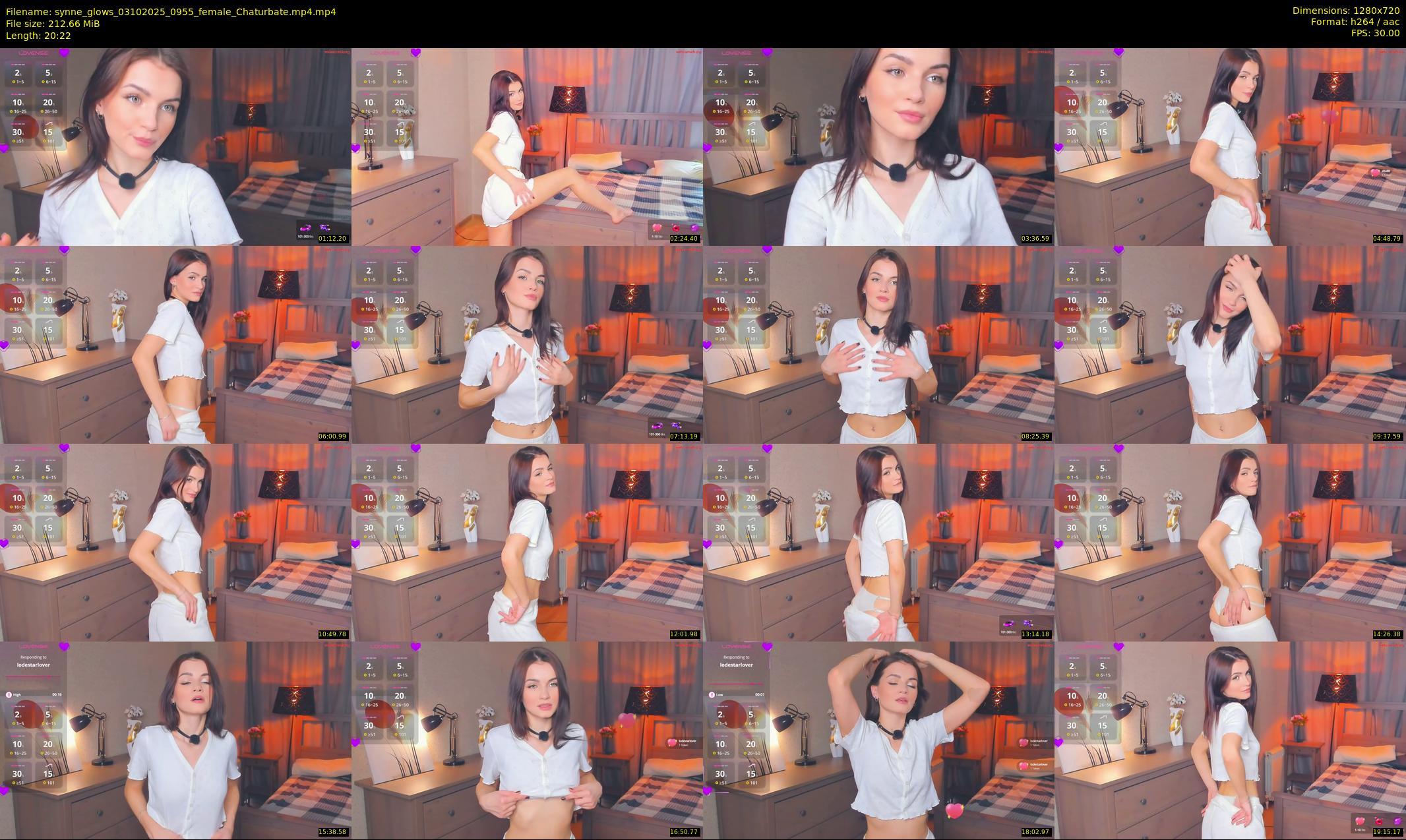 synne_glows — 21 minute Chaturbate female cam show recording, 720p, Oct 3, 2025