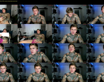 tatteddaddy9000 — 23 minute Chaturbate male cam show recording, 480p, Oct 3, 2025