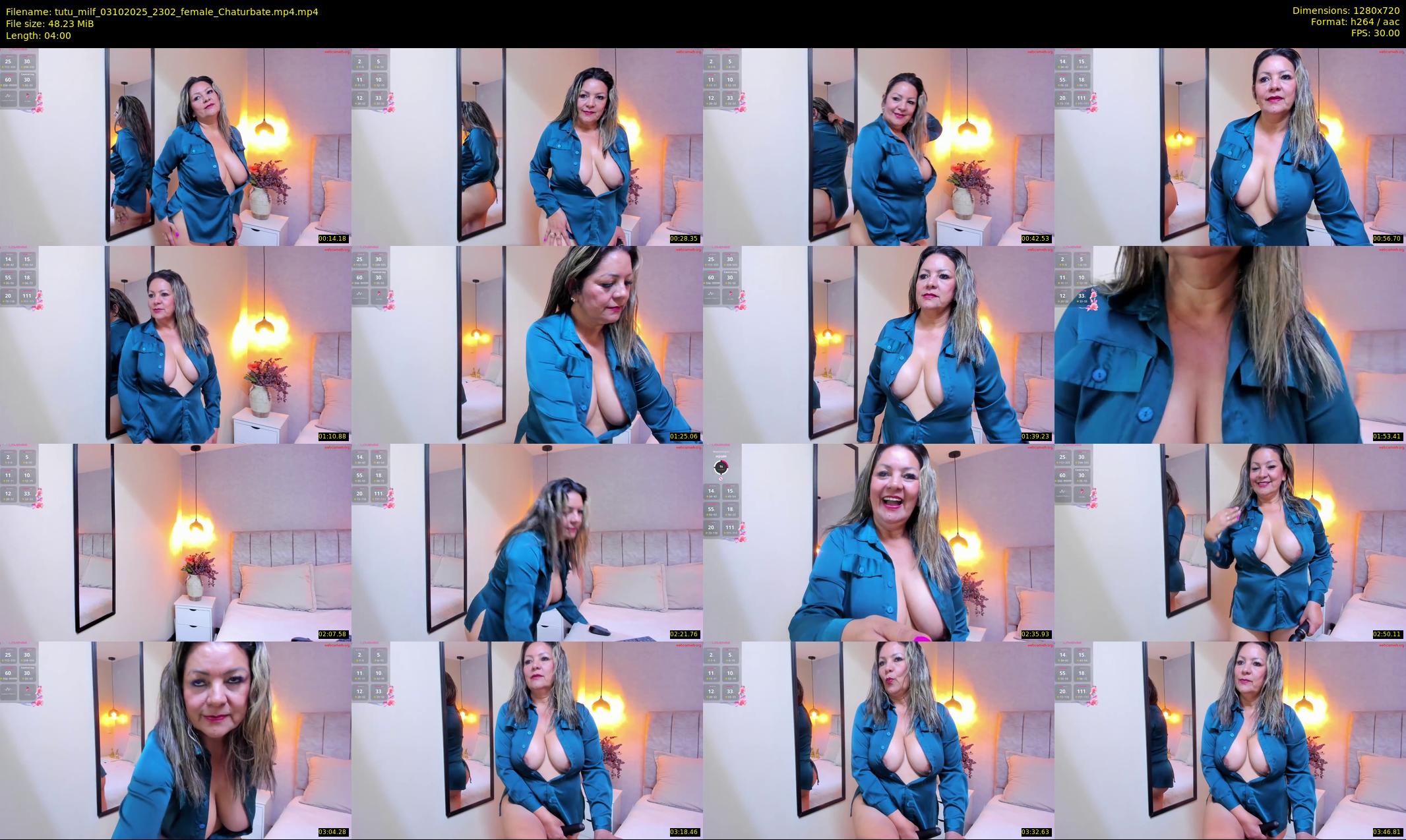 tutu_milf — 4 minute Chaturbate female cam show recording, 720p, Oct 3, 2025