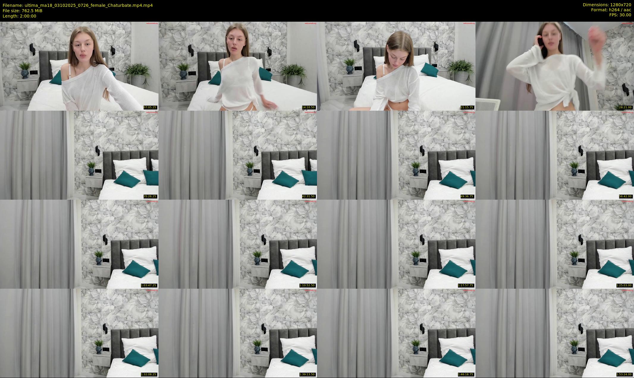 ultima_ma18 — 120 minute Chaturbate female cam show recording, 720p, Oct 3, 2025