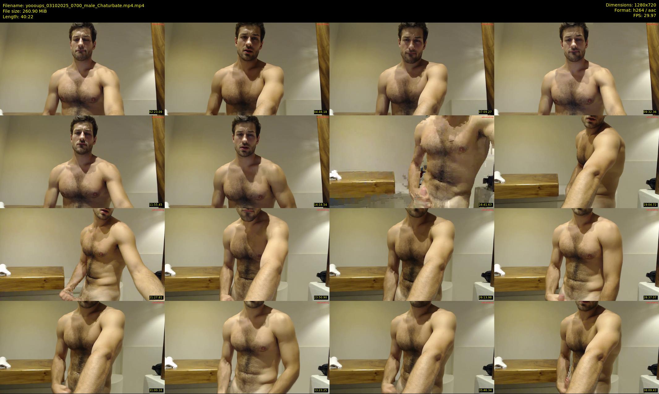 yoooups — 41 minute Chaturbate male cam show recording, 720p, Oct 3, 2025