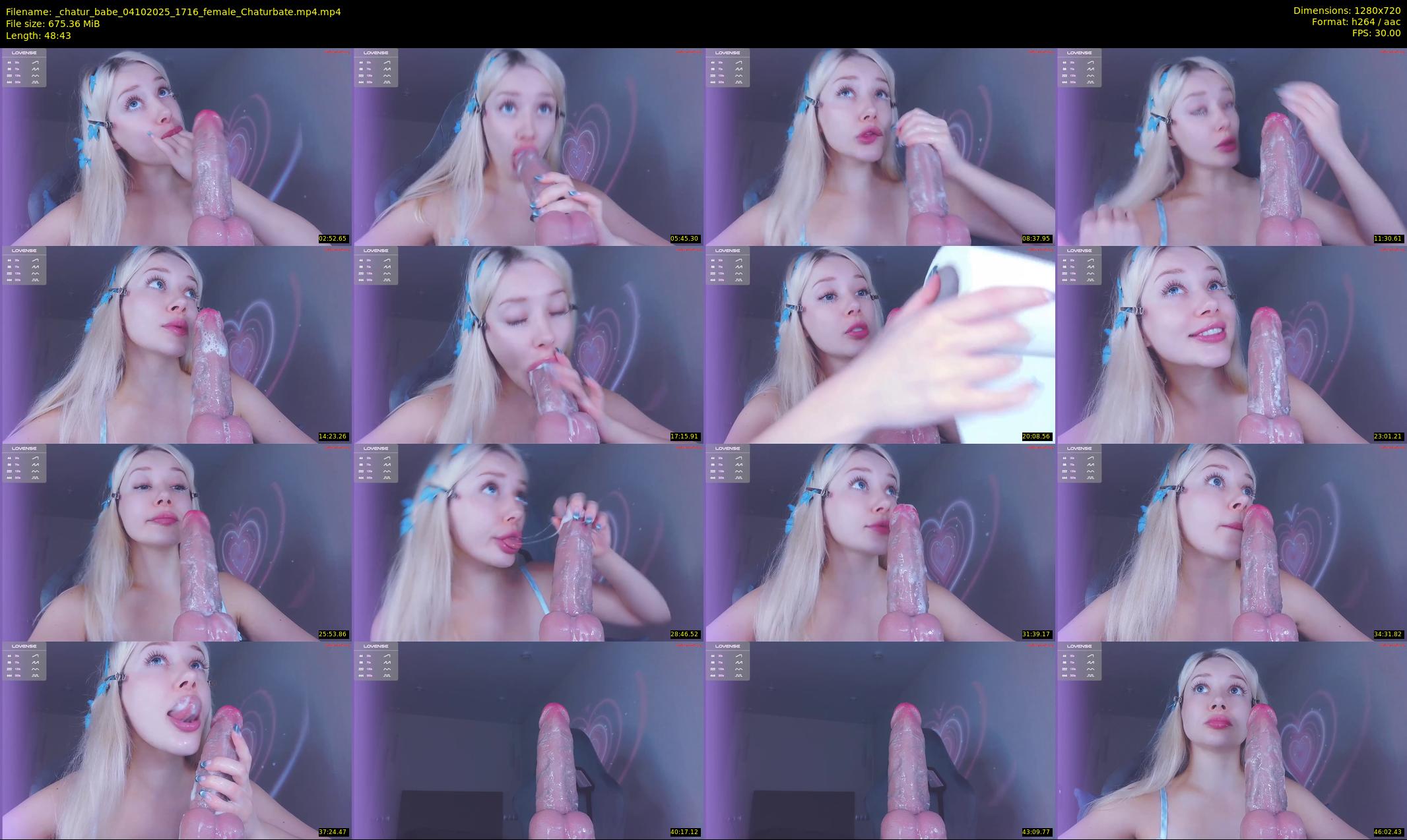 _chatur_babe — 49 minute Chaturbate female cam show recording, 720p, Oct 4, 2025