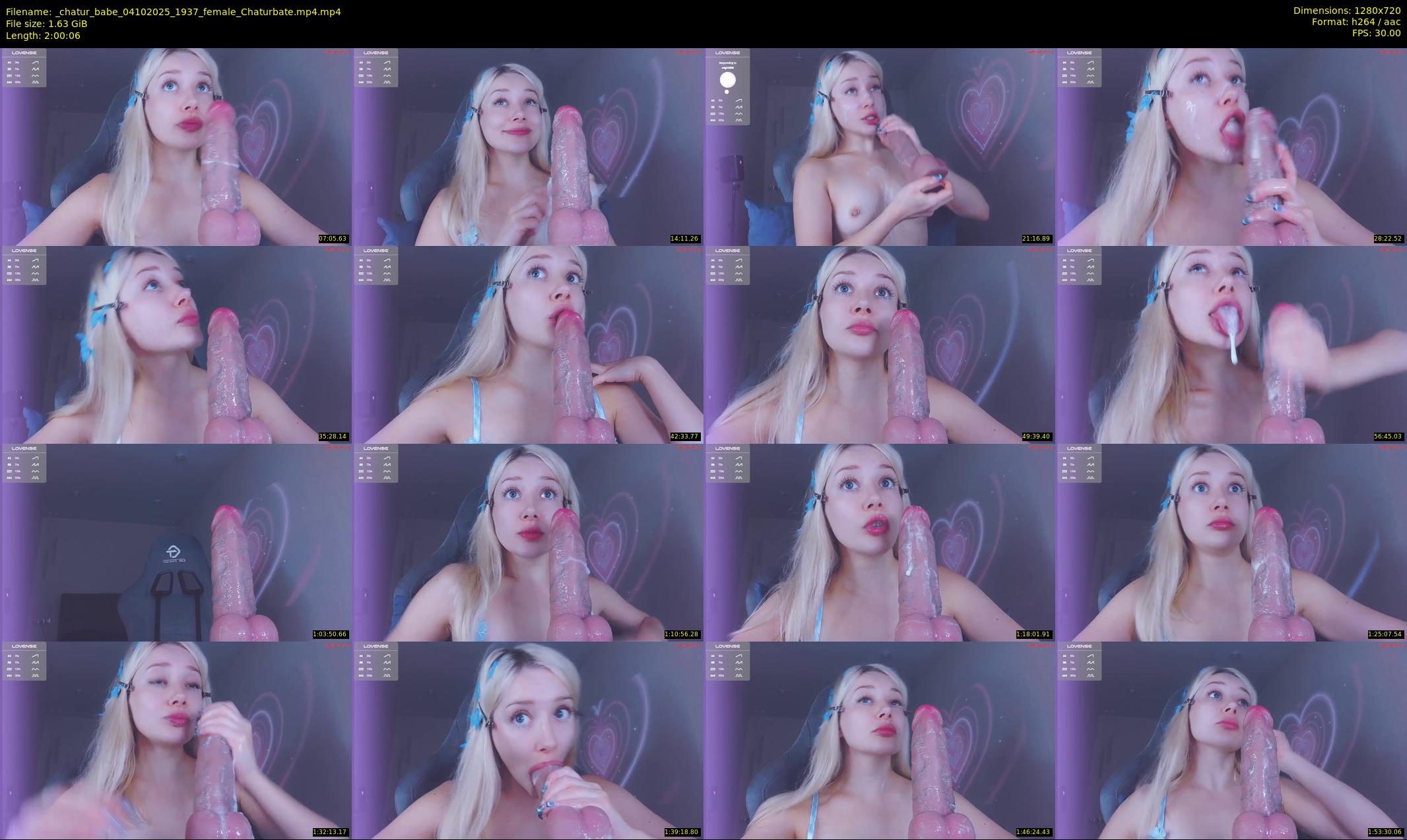 _chatur_babe — 121 minute Chaturbate female cam show recording, 720p, Oct 4, 2025