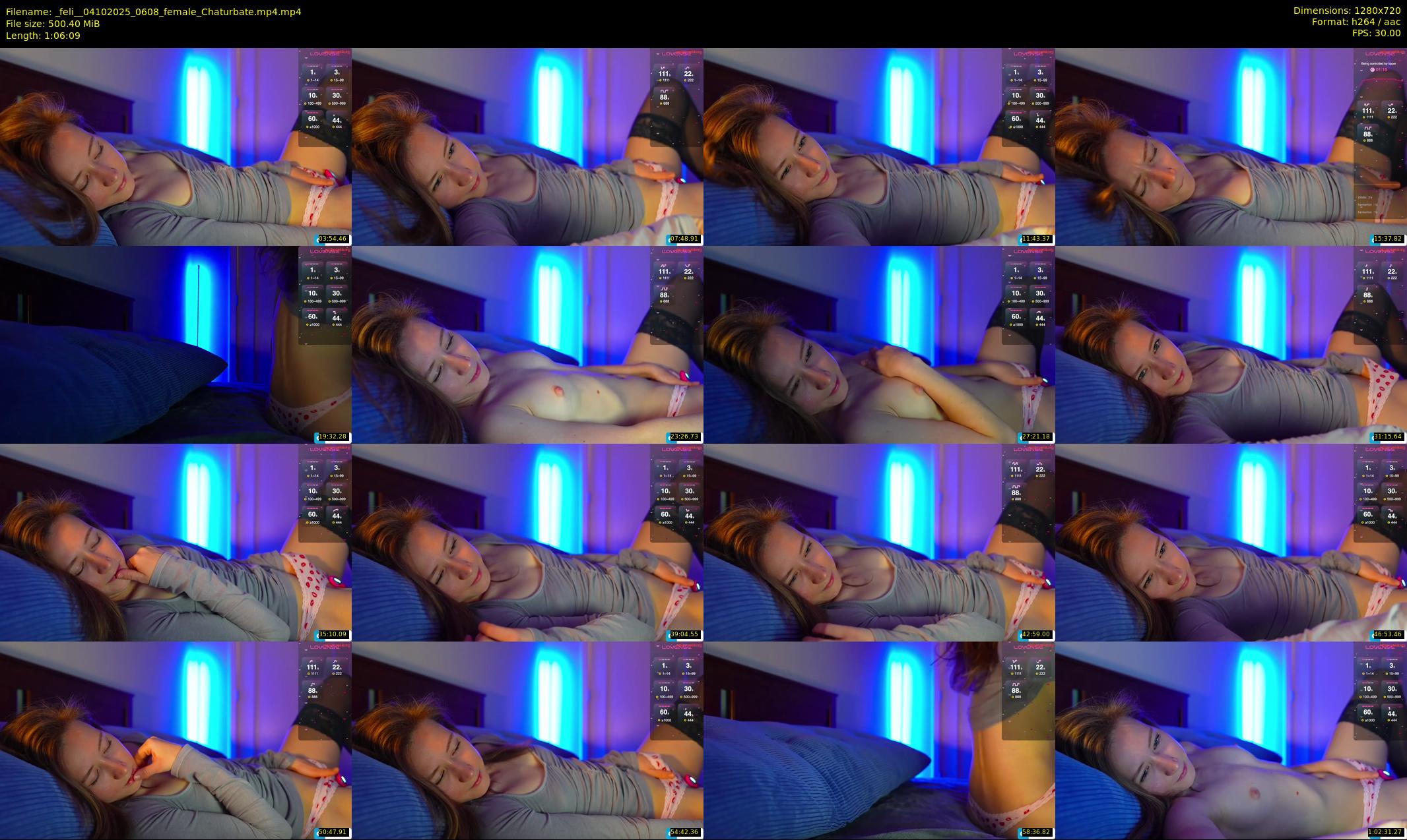 _feli_ — 67 minute Chaturbate female cam show recording, 720p, Oct 4, 2025