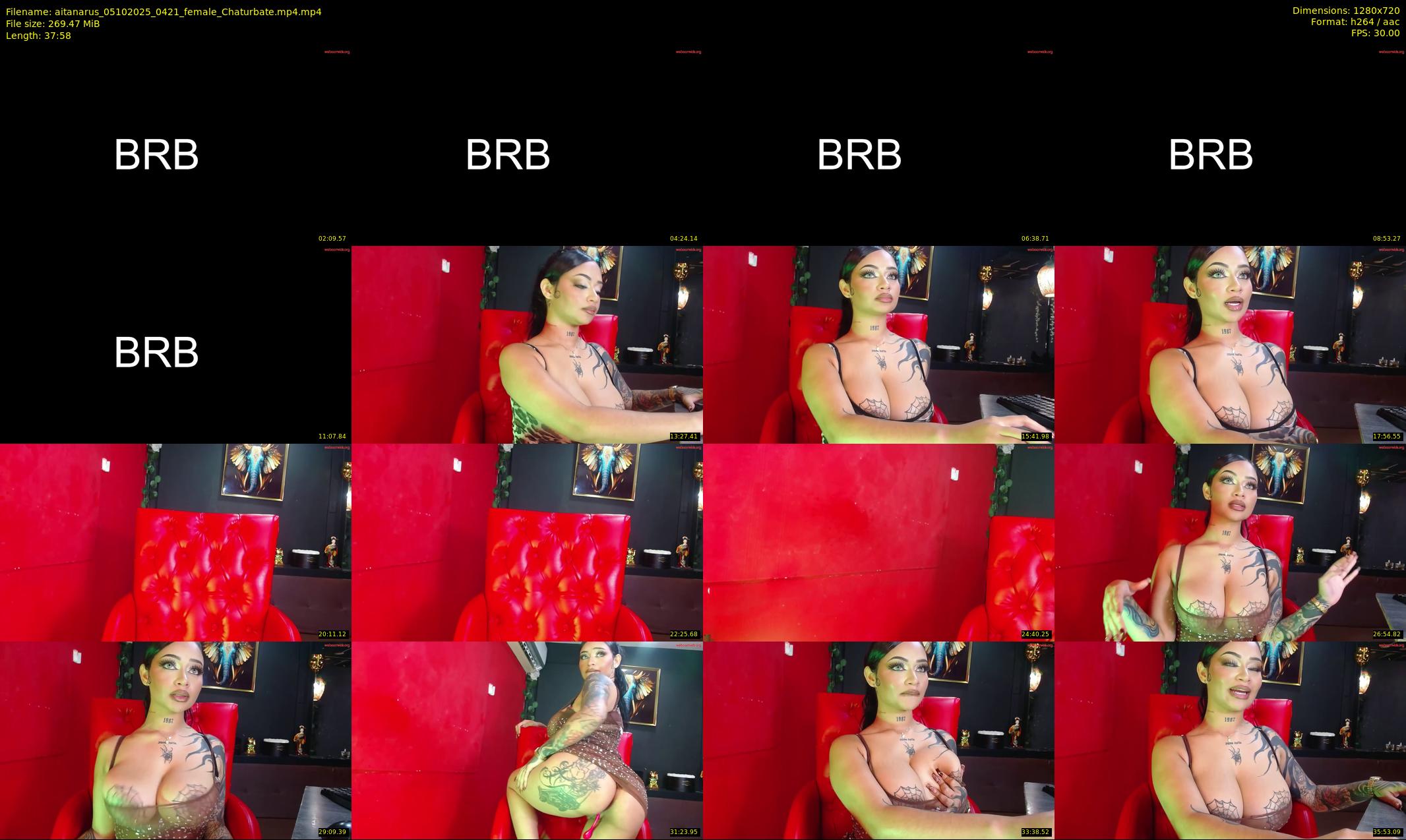 aitanarus — 38 minute Chaturbate female cam show recording, 720p, Oct 5, 2025